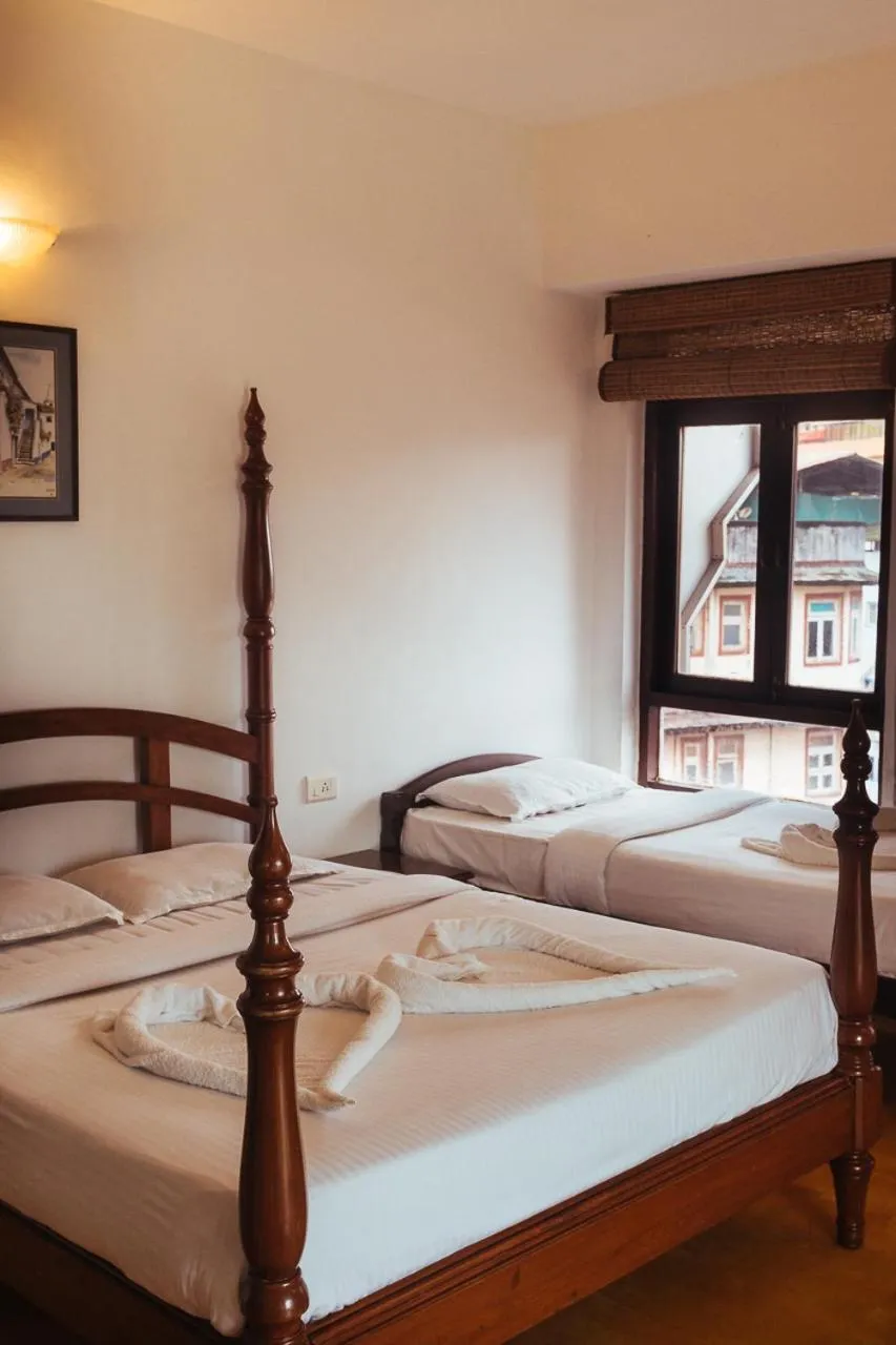 Bed in Hotel Arcadia