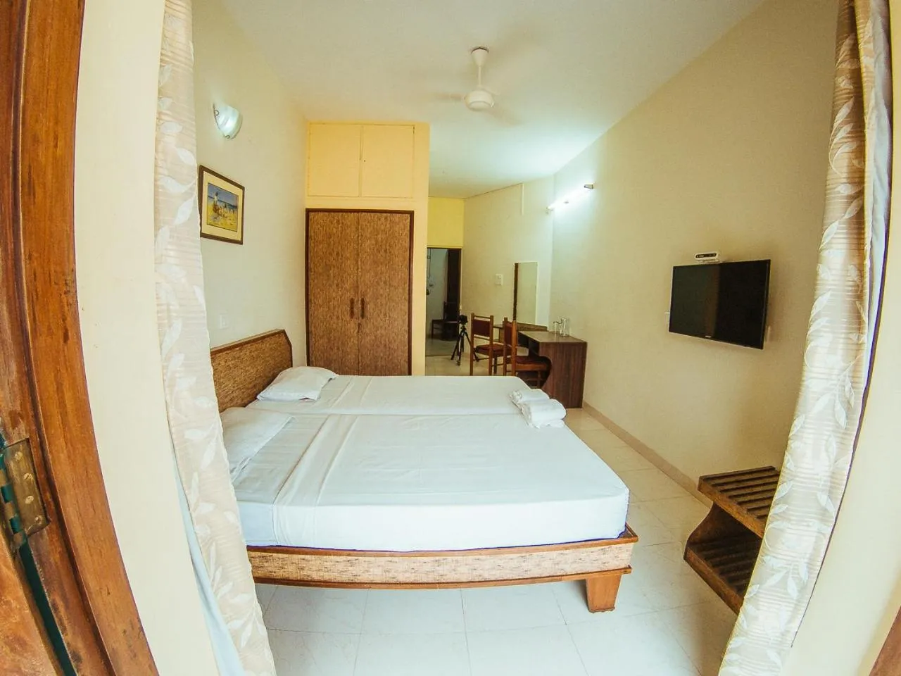 Bed in Hotel Arcadia