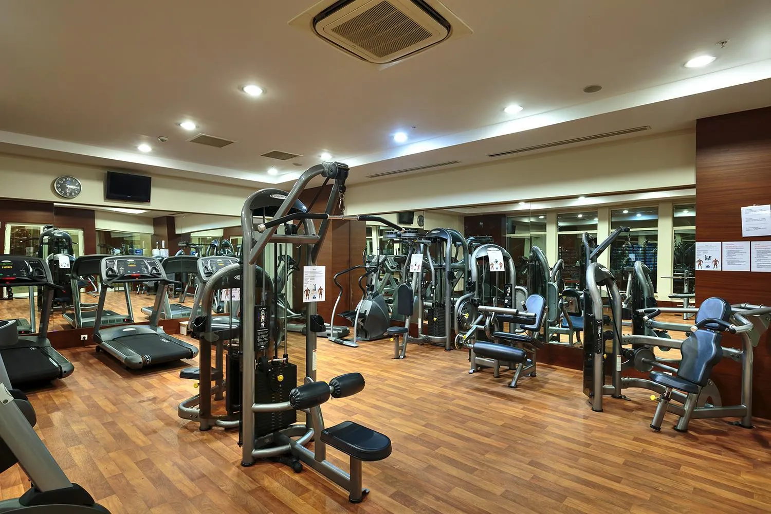 Fitness centre/facilities in Sunis Evren Beach Resort Hotel & Spa