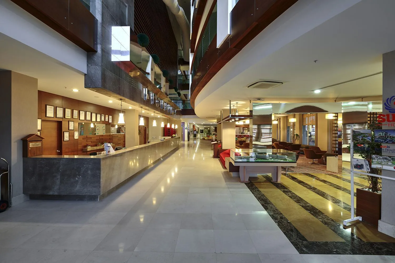 Lobby or reception in Sunis Evren Beach Resort Hotel & Spa