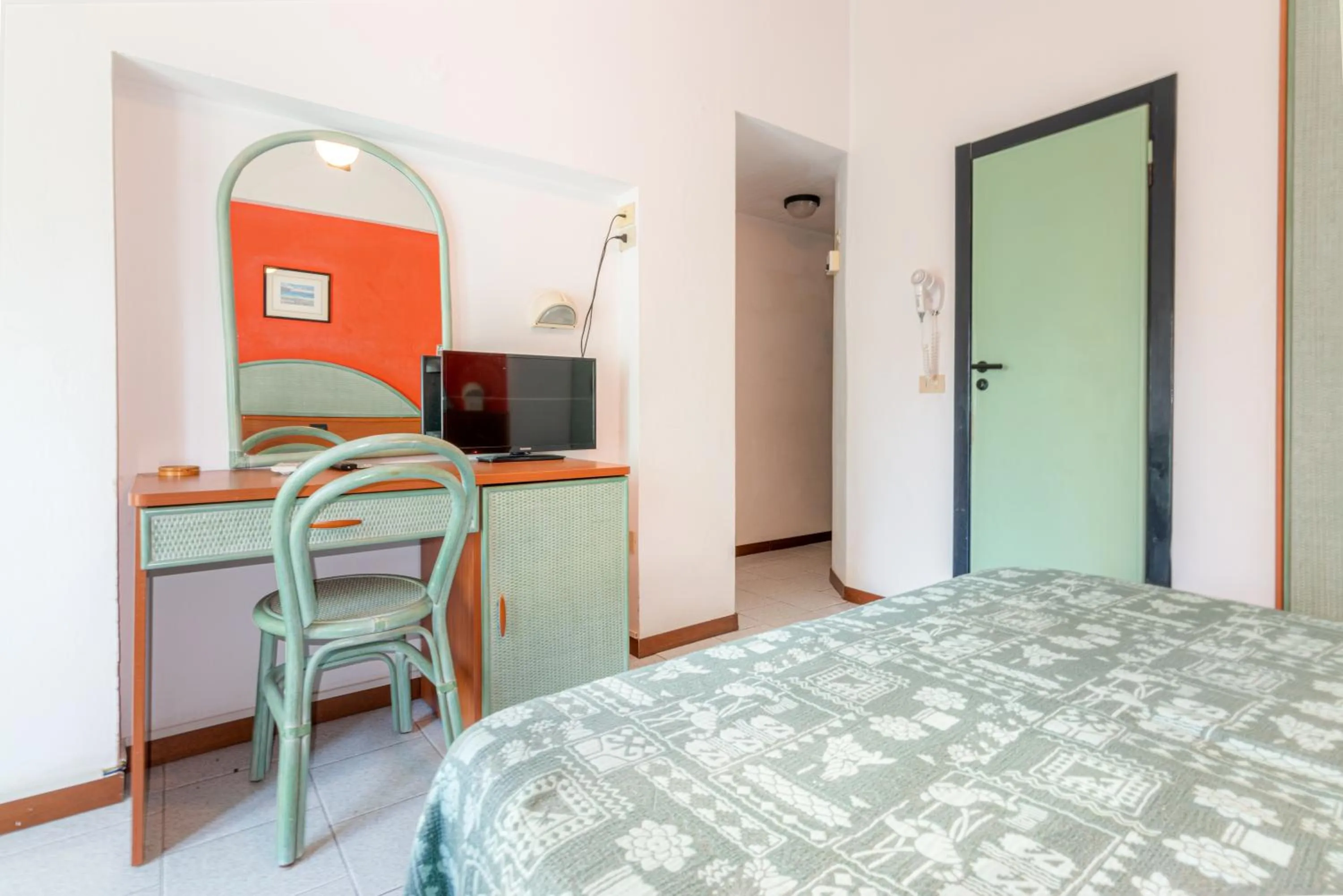 Bed in Hotel Diamond