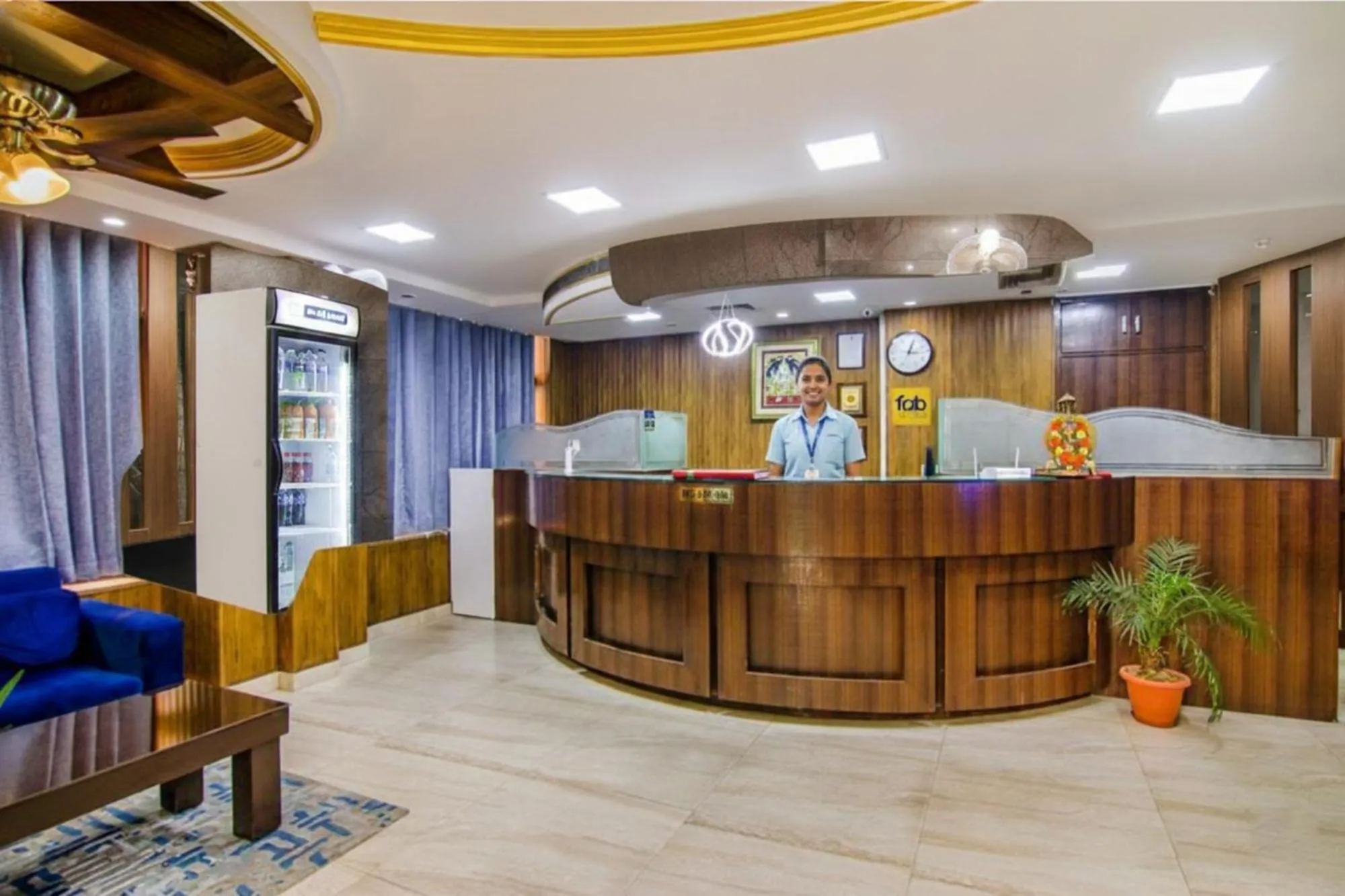 Lobby or reception in FabHotel Prime The Rivlet - MG Road & Sikanderpur Metro