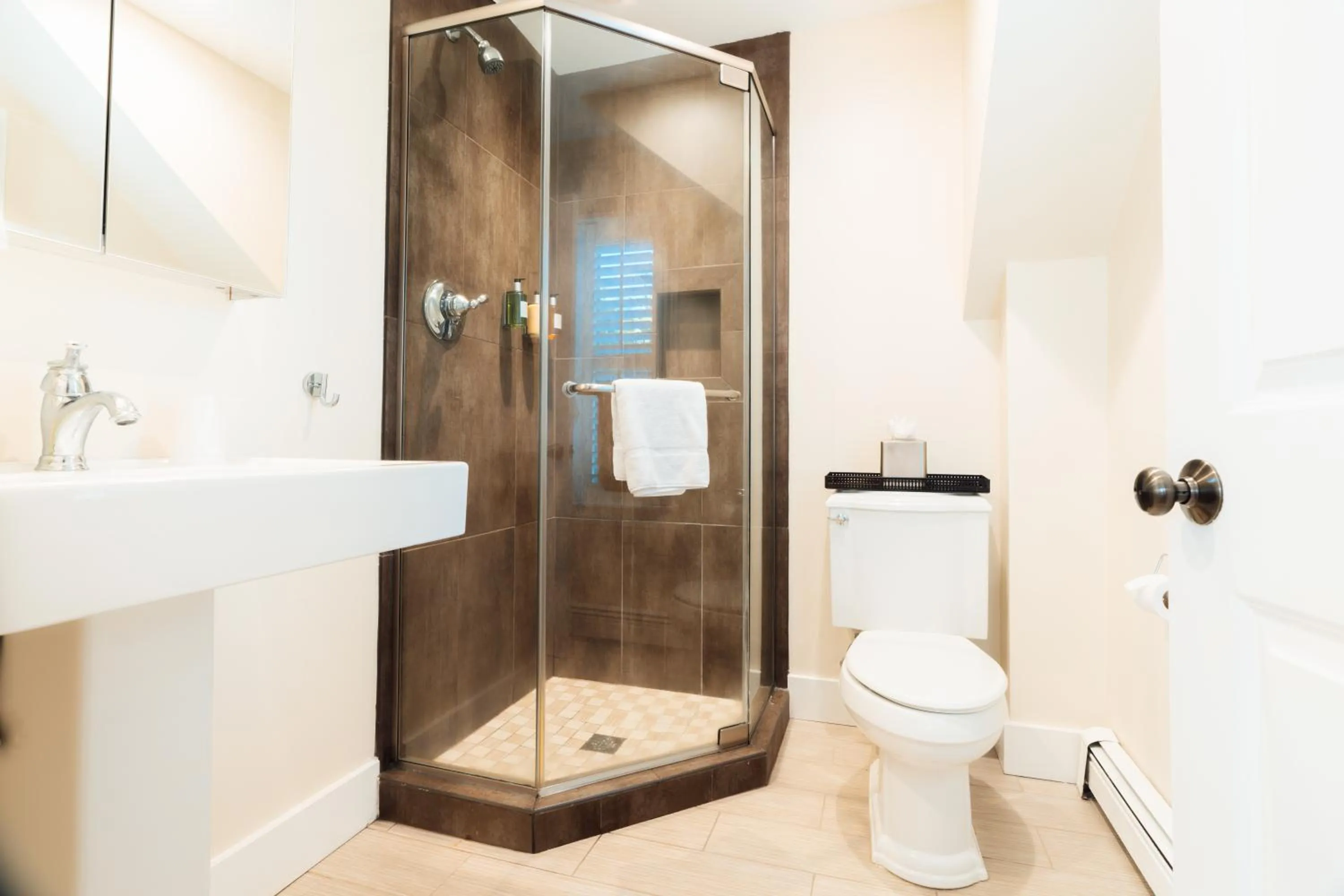 Bathroom in Ellery Hotel Provincetown