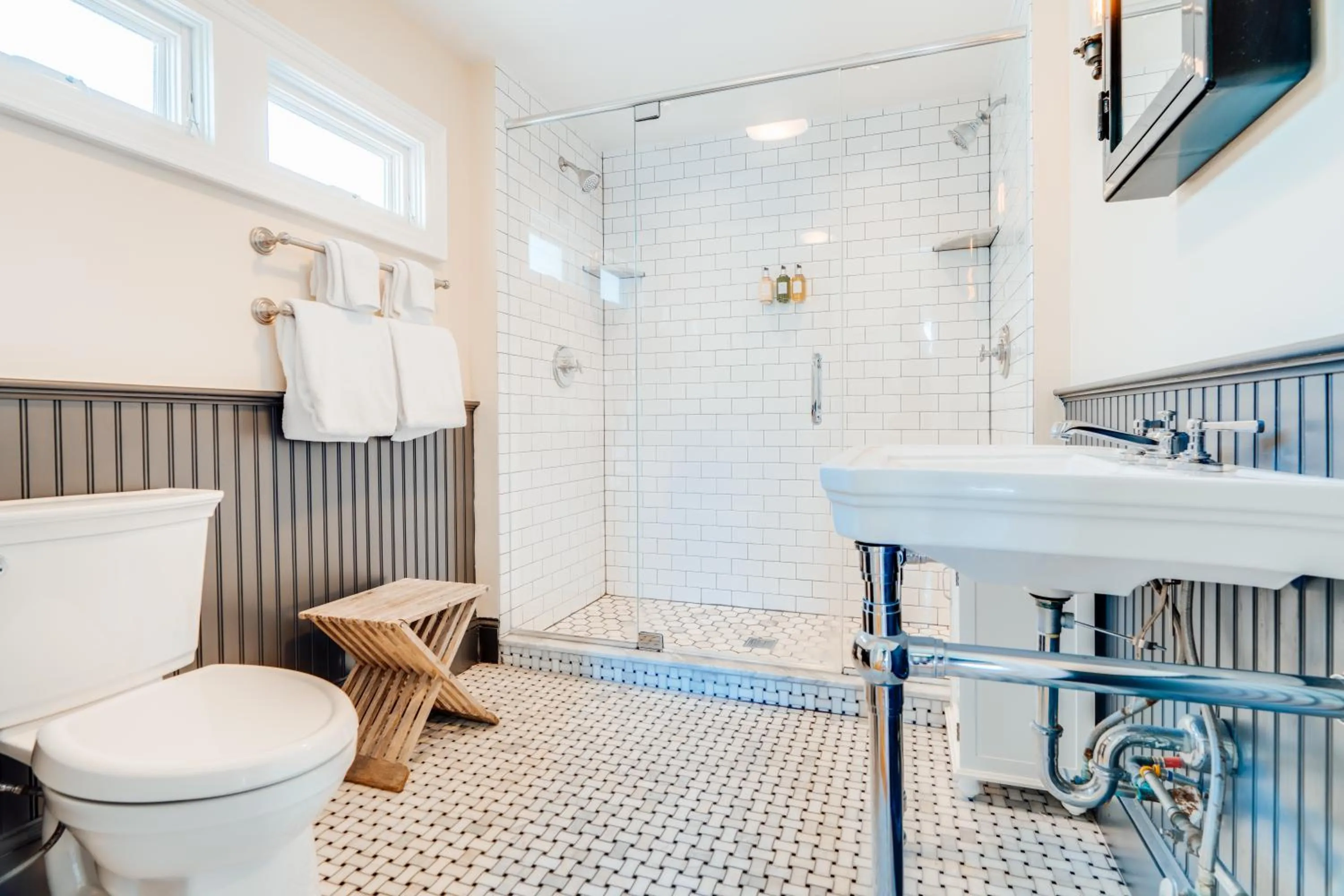 Bathroom in Ellery Hotel Provincetown