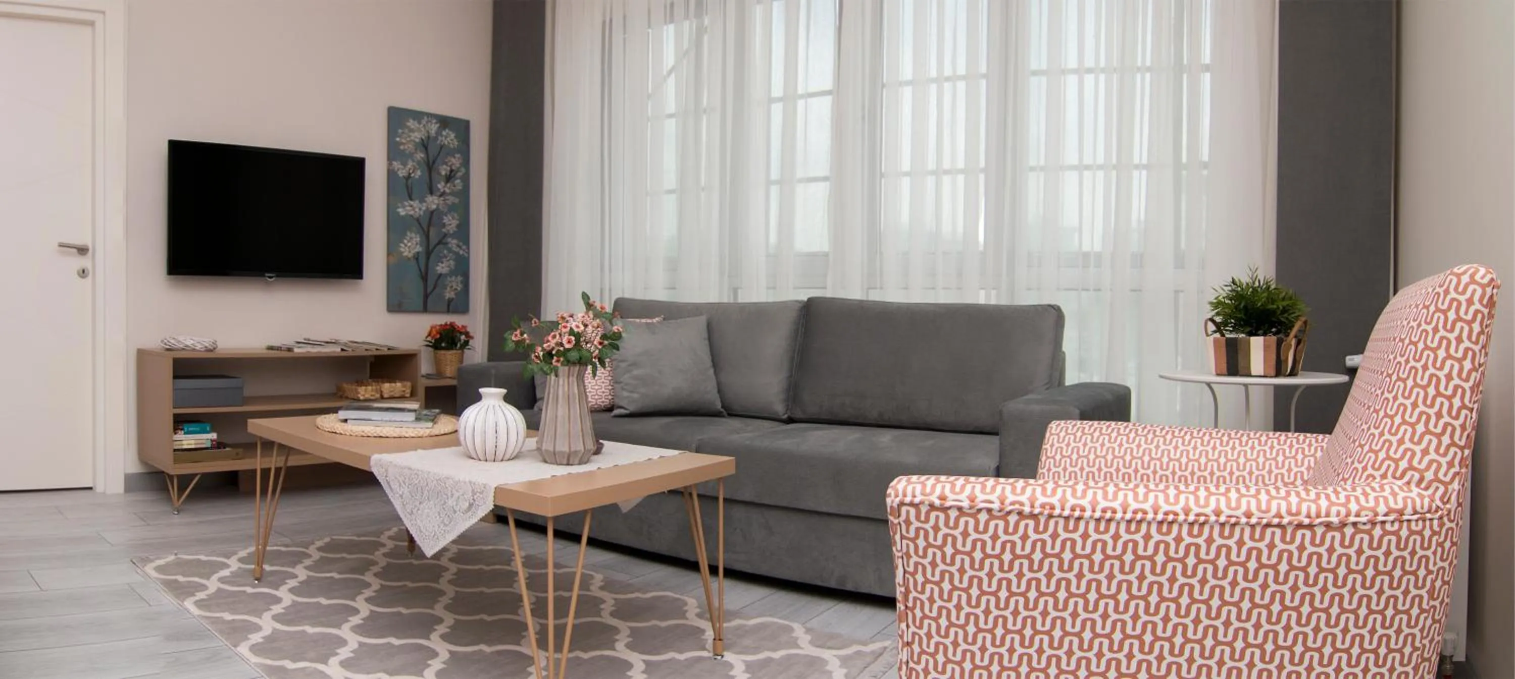 Living room in Zin D Home Otel Alemdağ