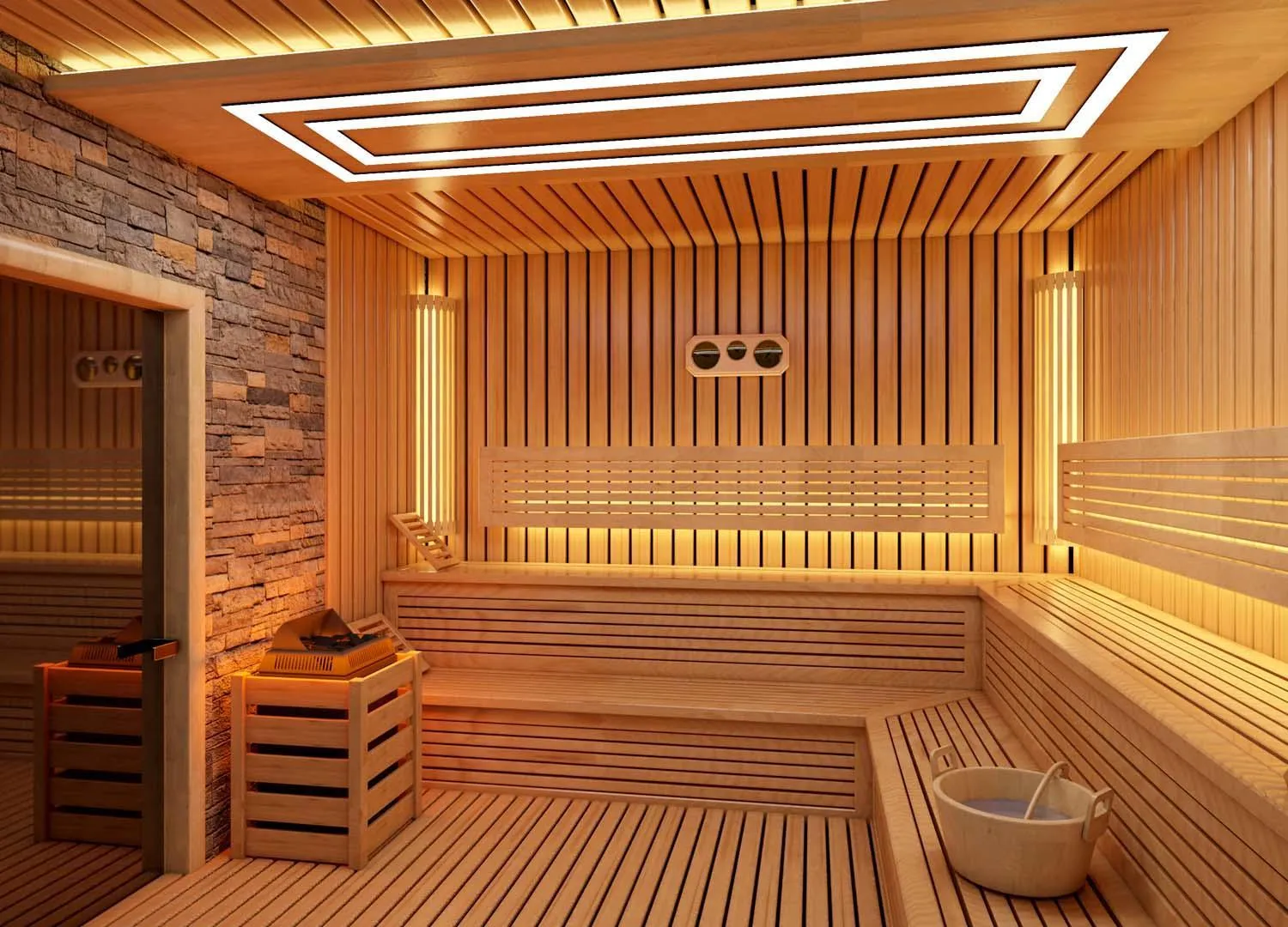 Sauna in Zin D Home Otel Alemdağ