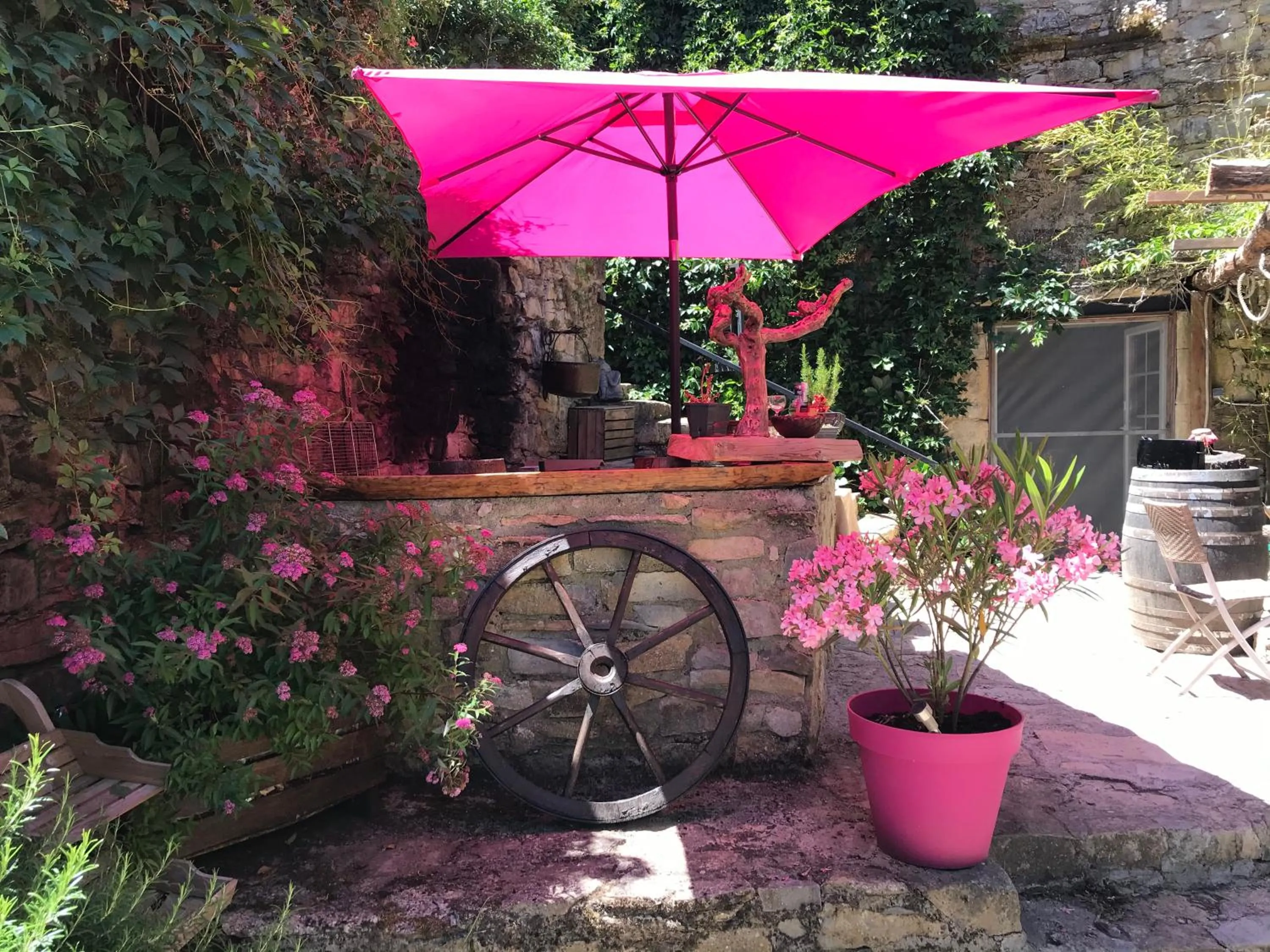 Patio in Domaine d'Alcapiès