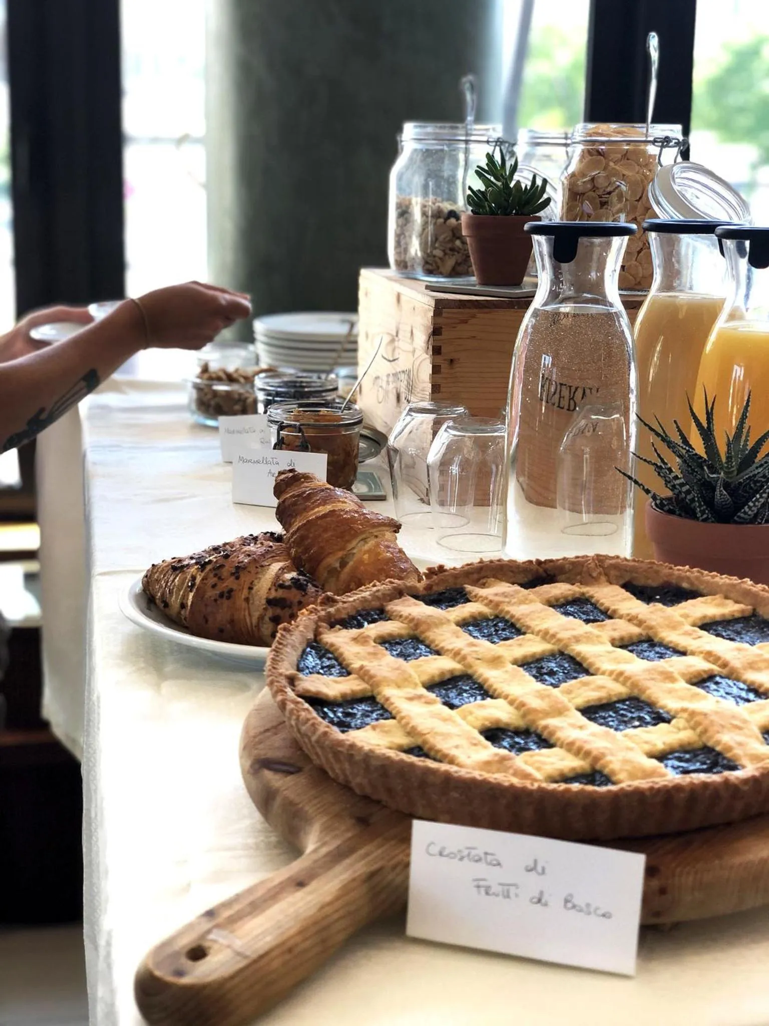 Food and drinks in Hotel Ombra