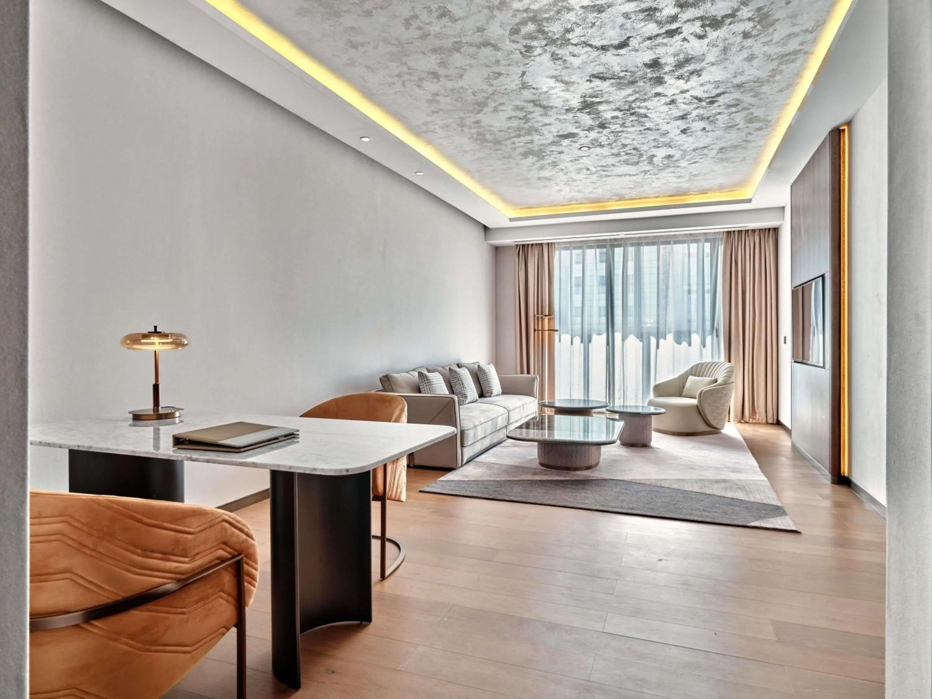 Bedroom in Swissotel Tashkent