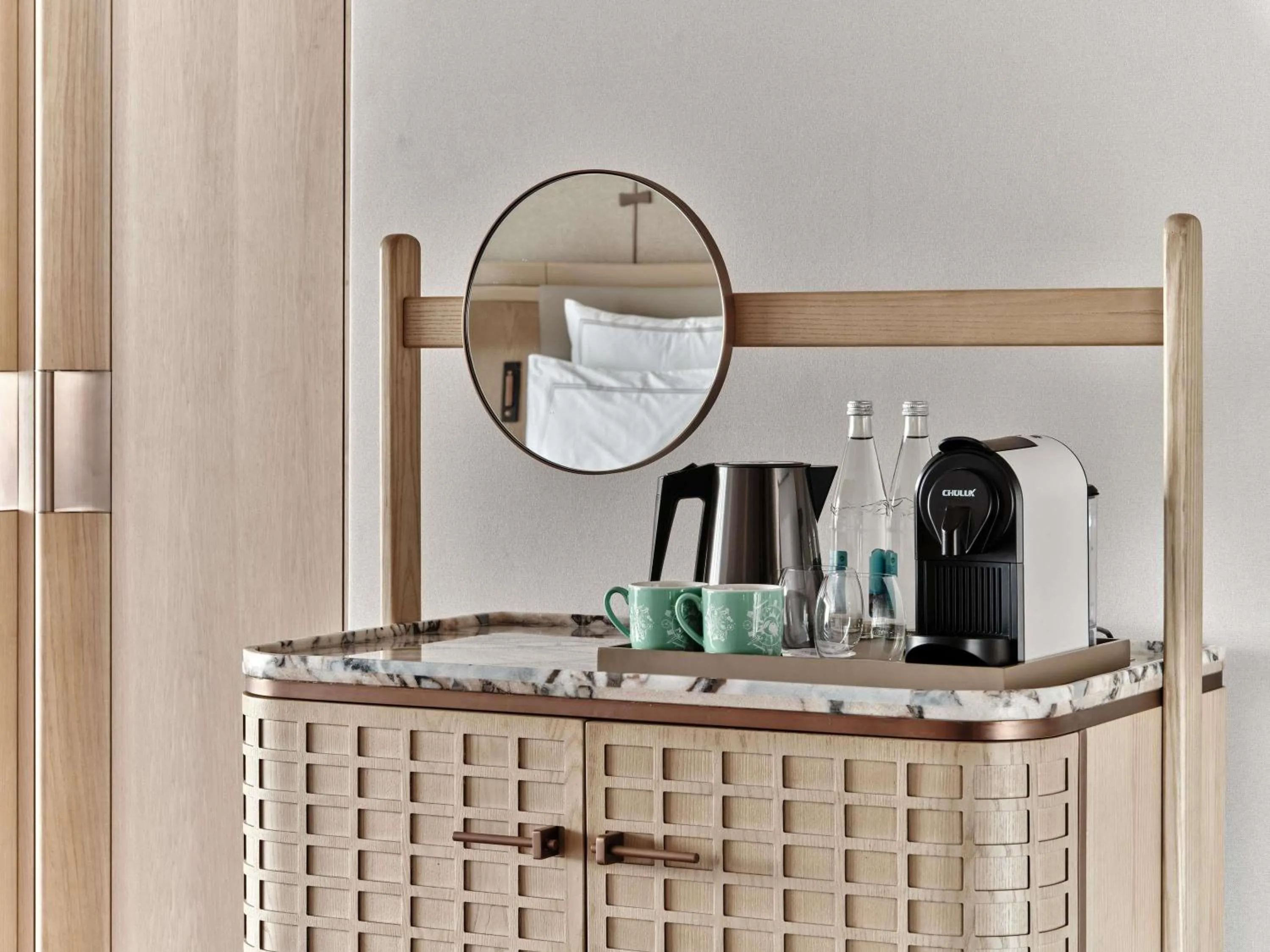 Bedroom in Swissotel Tashkent