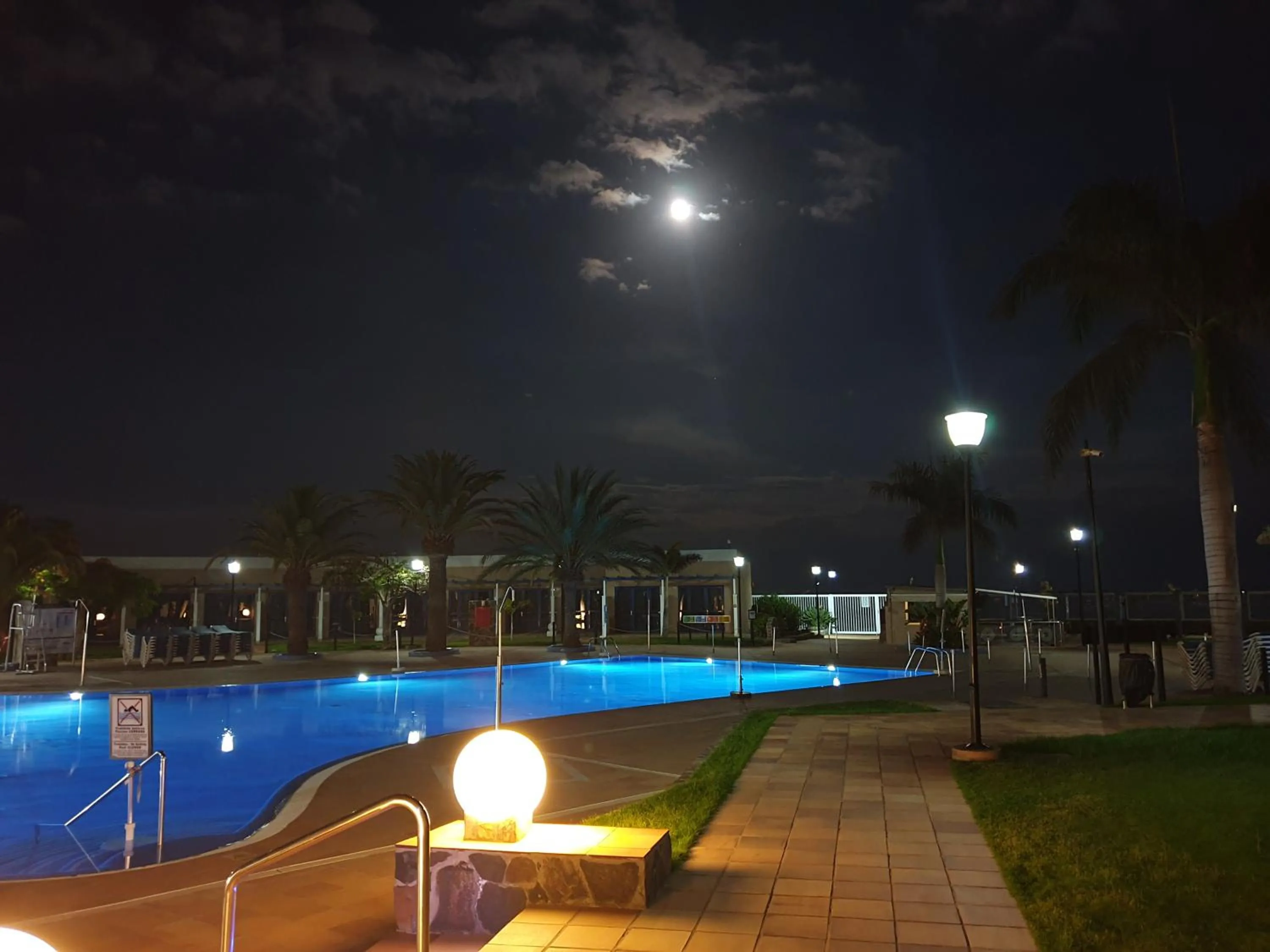 Swimming pool in Apartamentos Playa Feliz