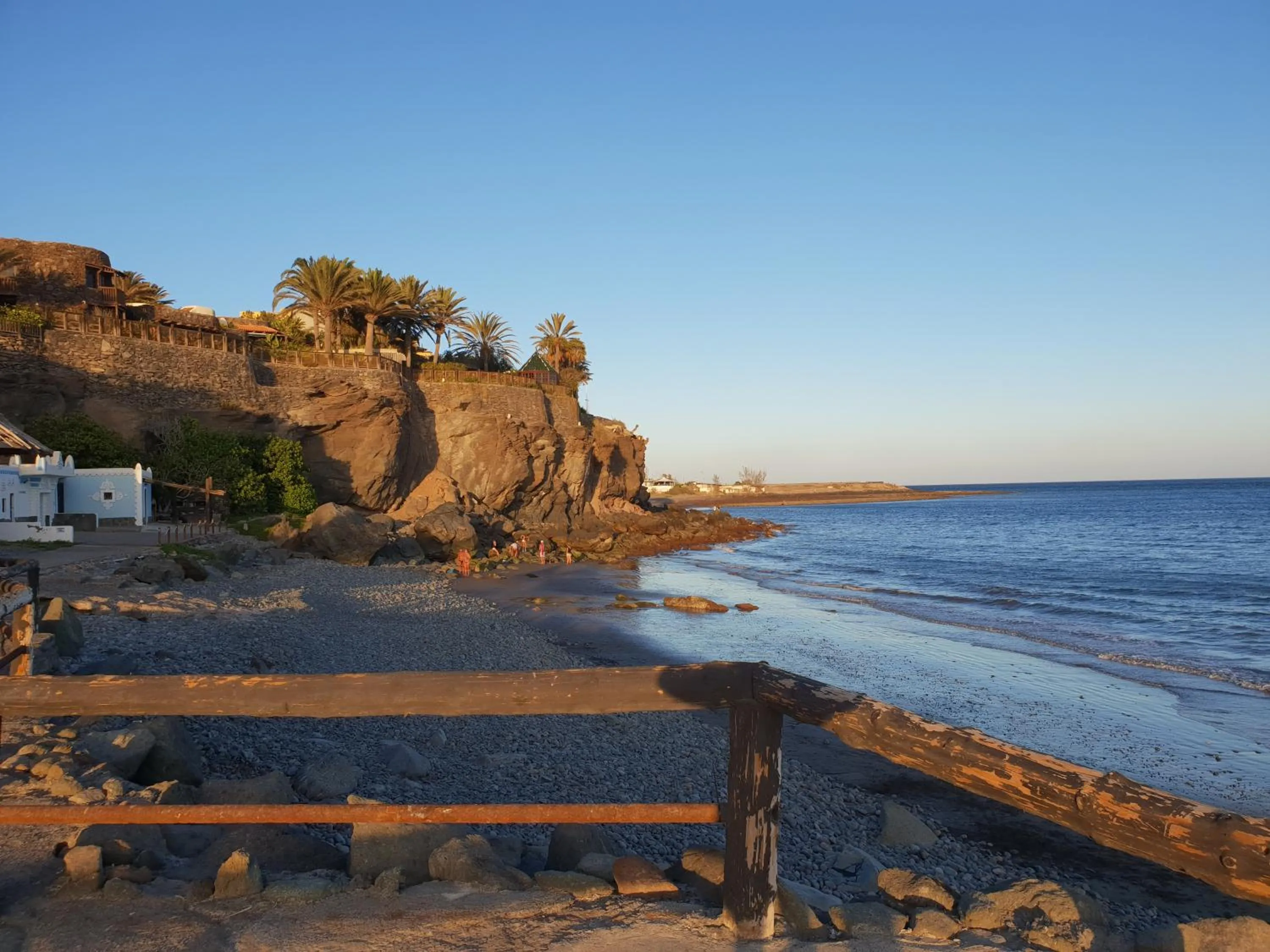 Beach in Apartamentos Playa Feliz