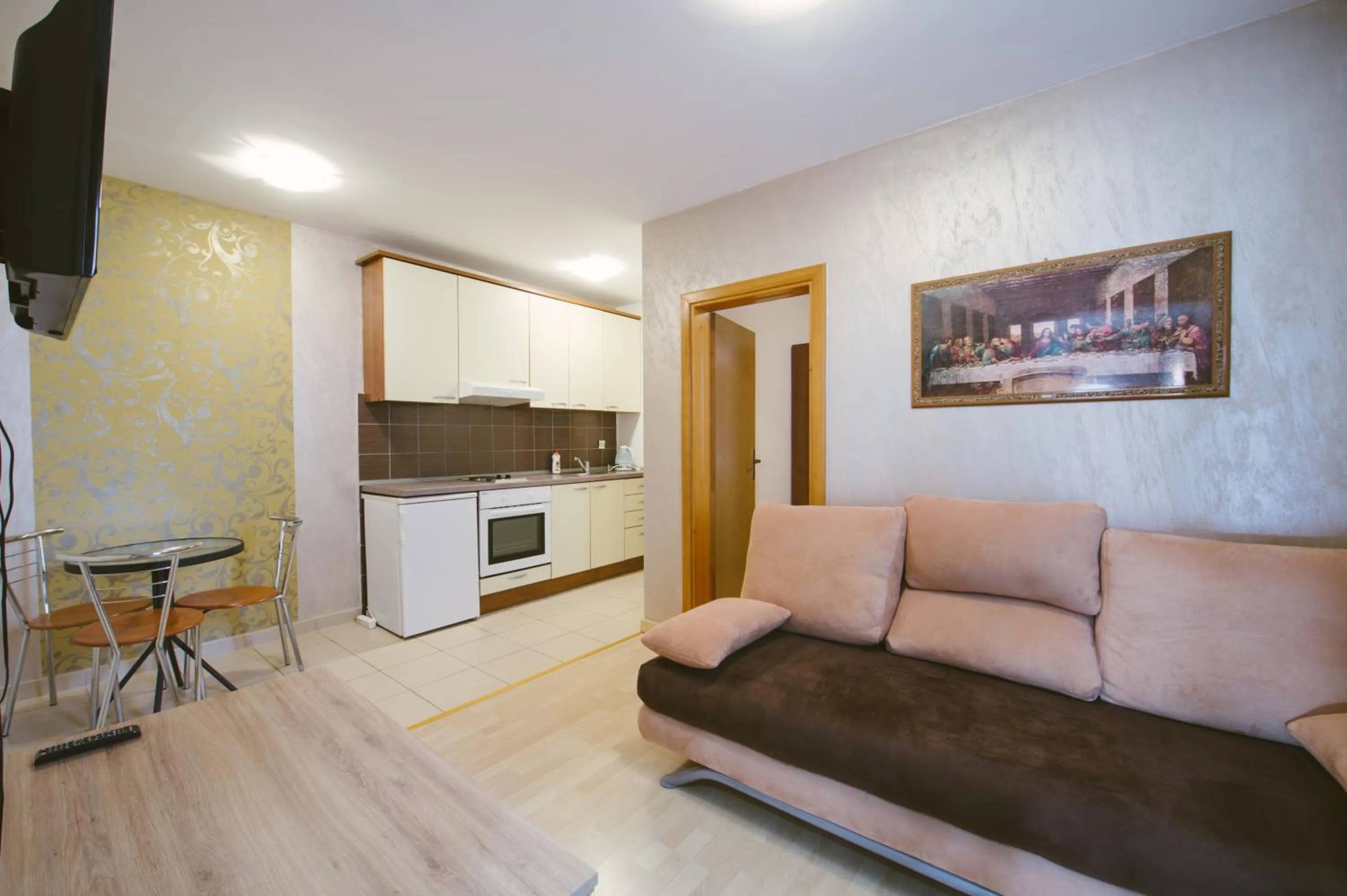 Seating area in Hotel Flowers