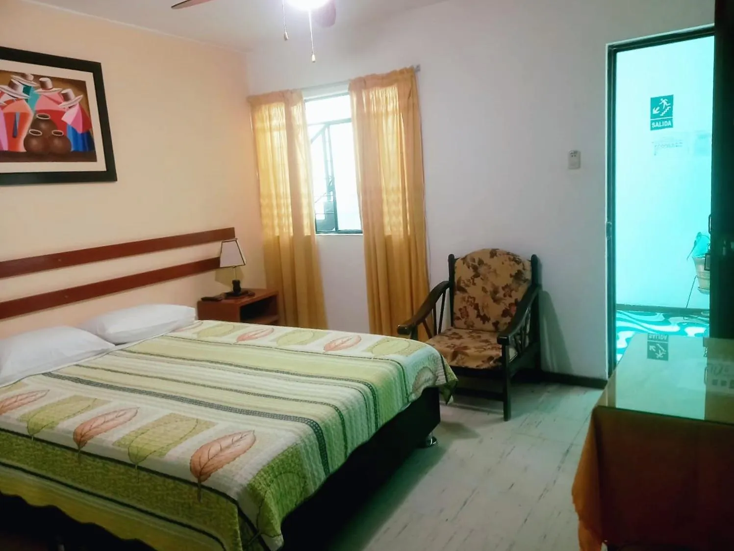 Bed in Anccalla Inn Guesthouse