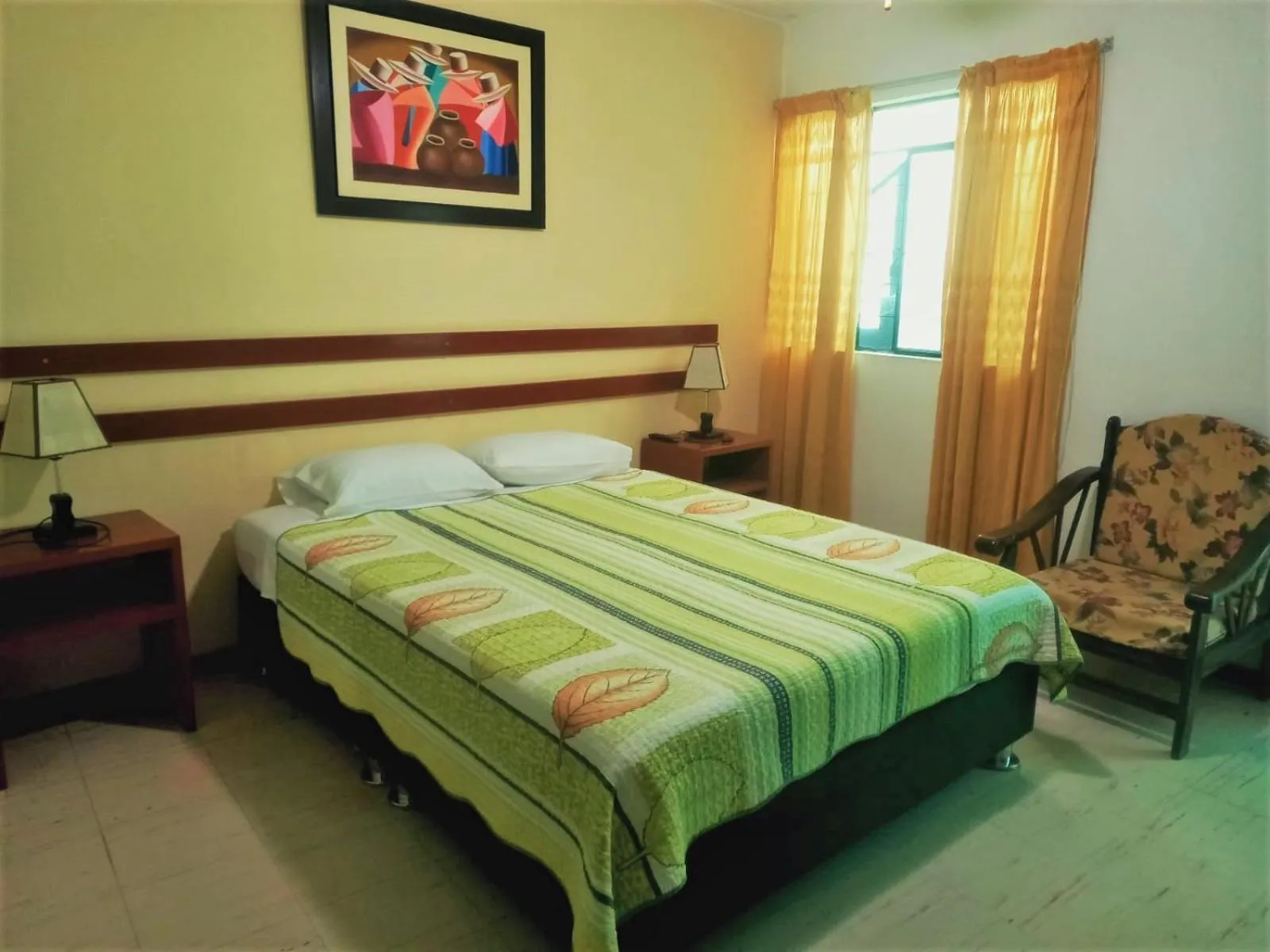 Bed in Anccalla Inn Guesthouse