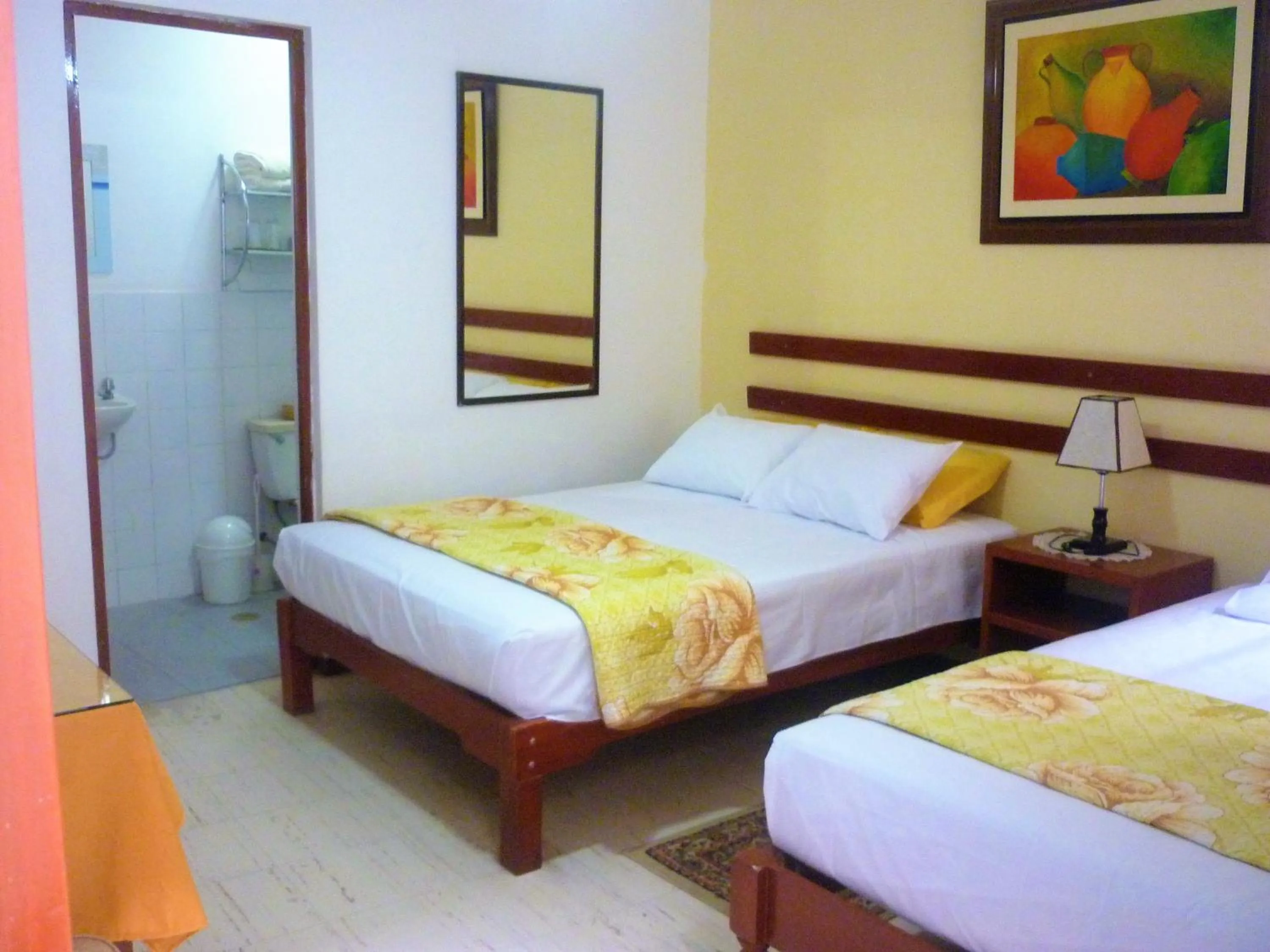 Bed in Anccalla Inn Guesthouse