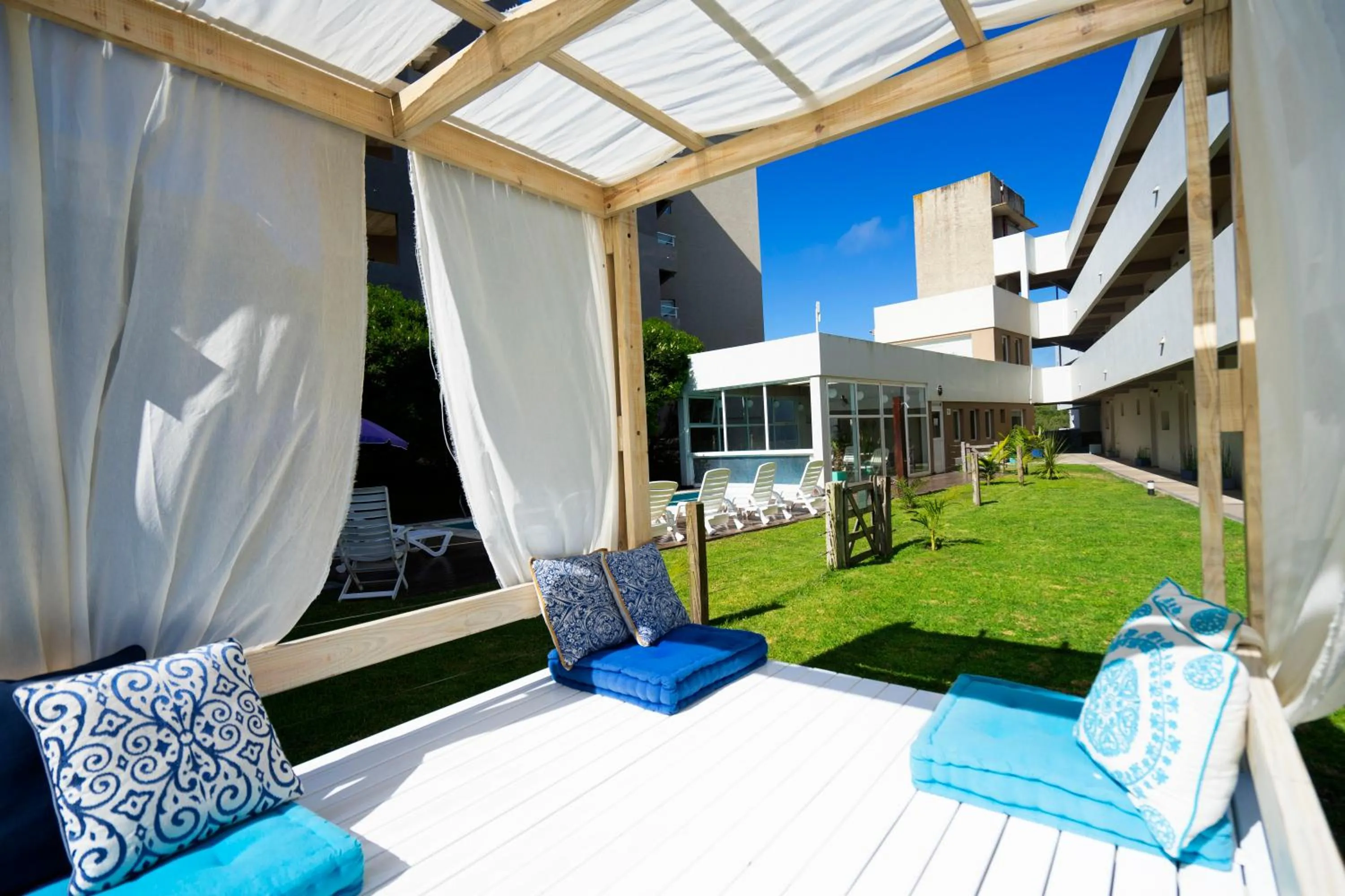 Patio in Valeria Playa Apart