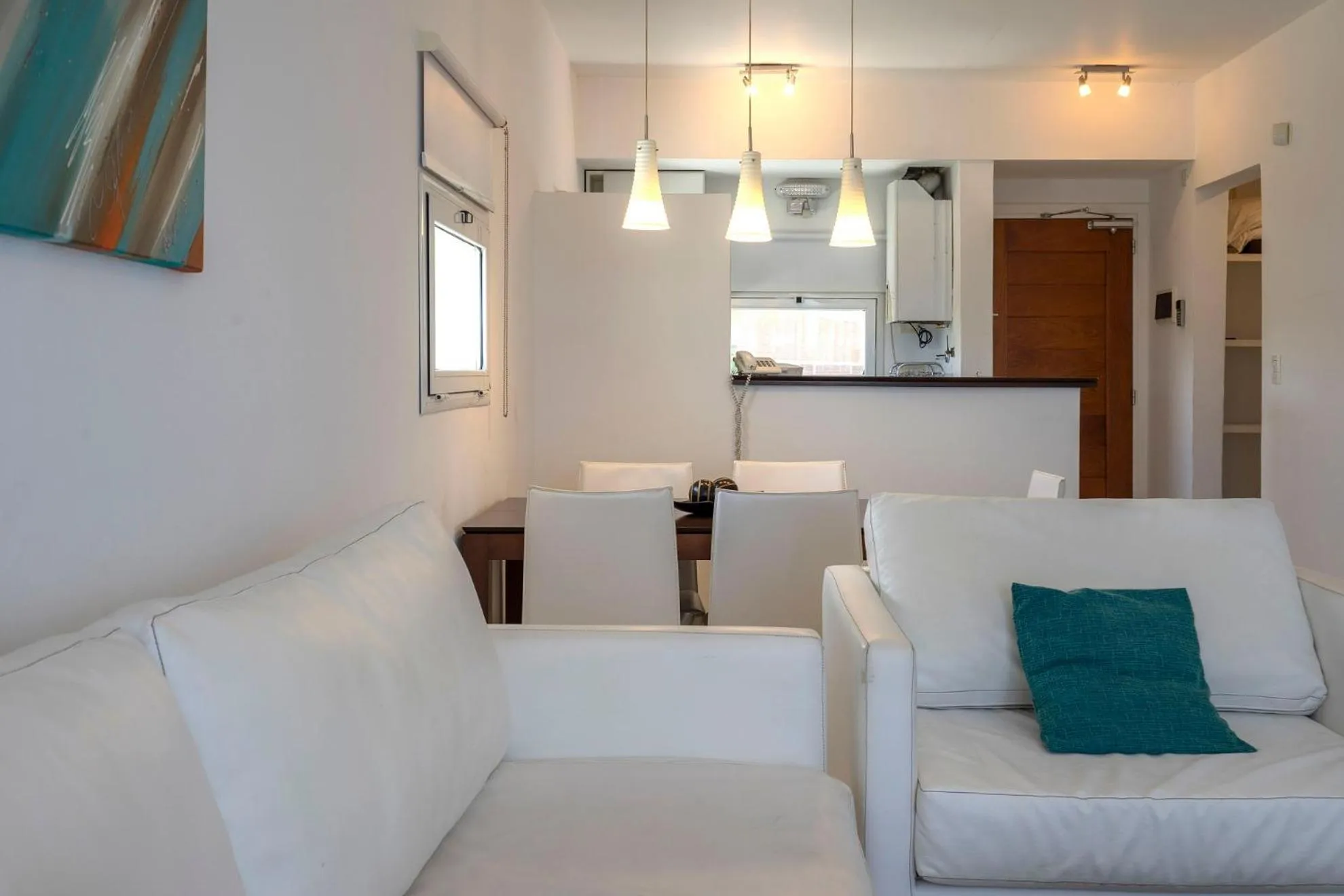 Living room in Valeria Playa Apart