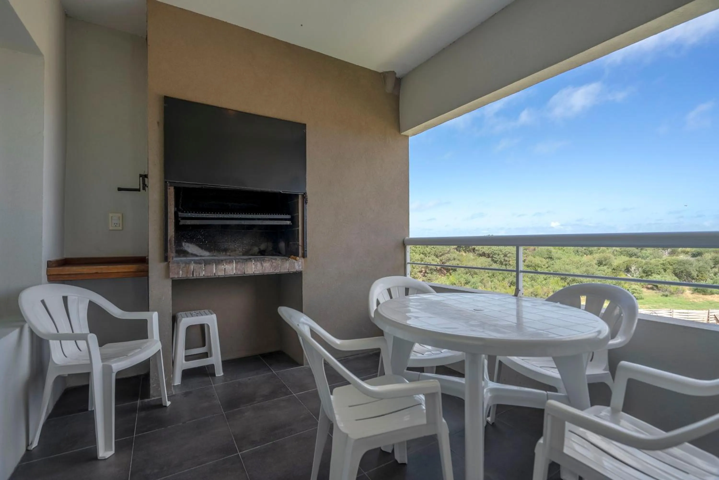 Patio in Valeria Playa Apart