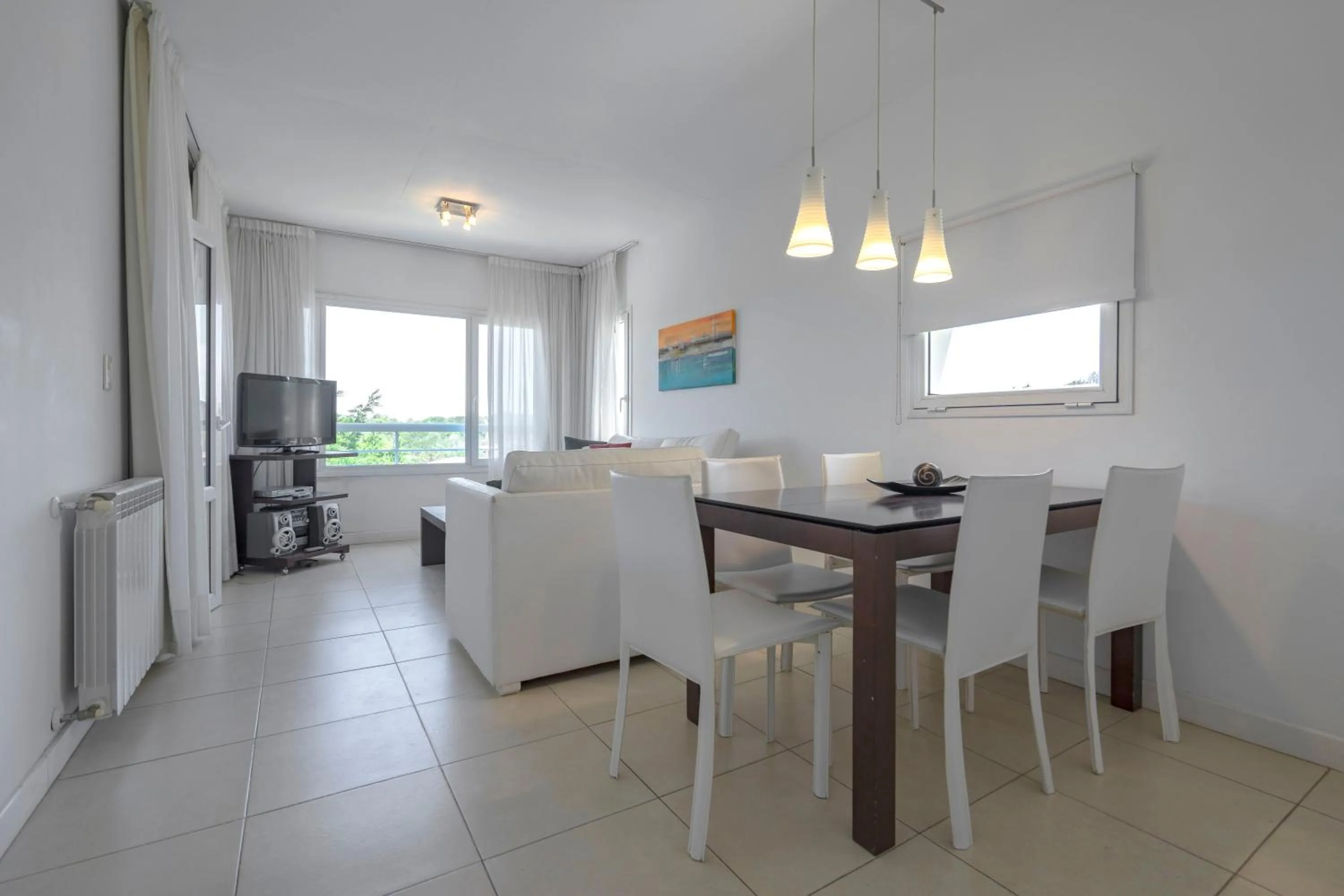 Living room in Valeria Playa Apart