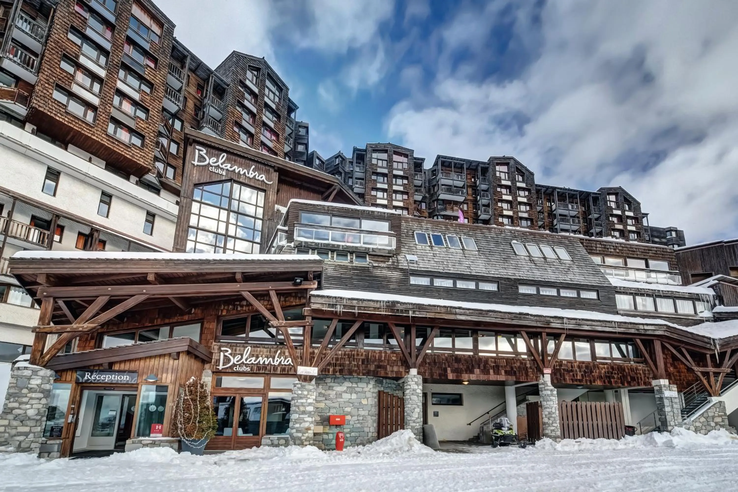 Property building in Belambra Clubs Avoriaz - Les Cimes du Soleil