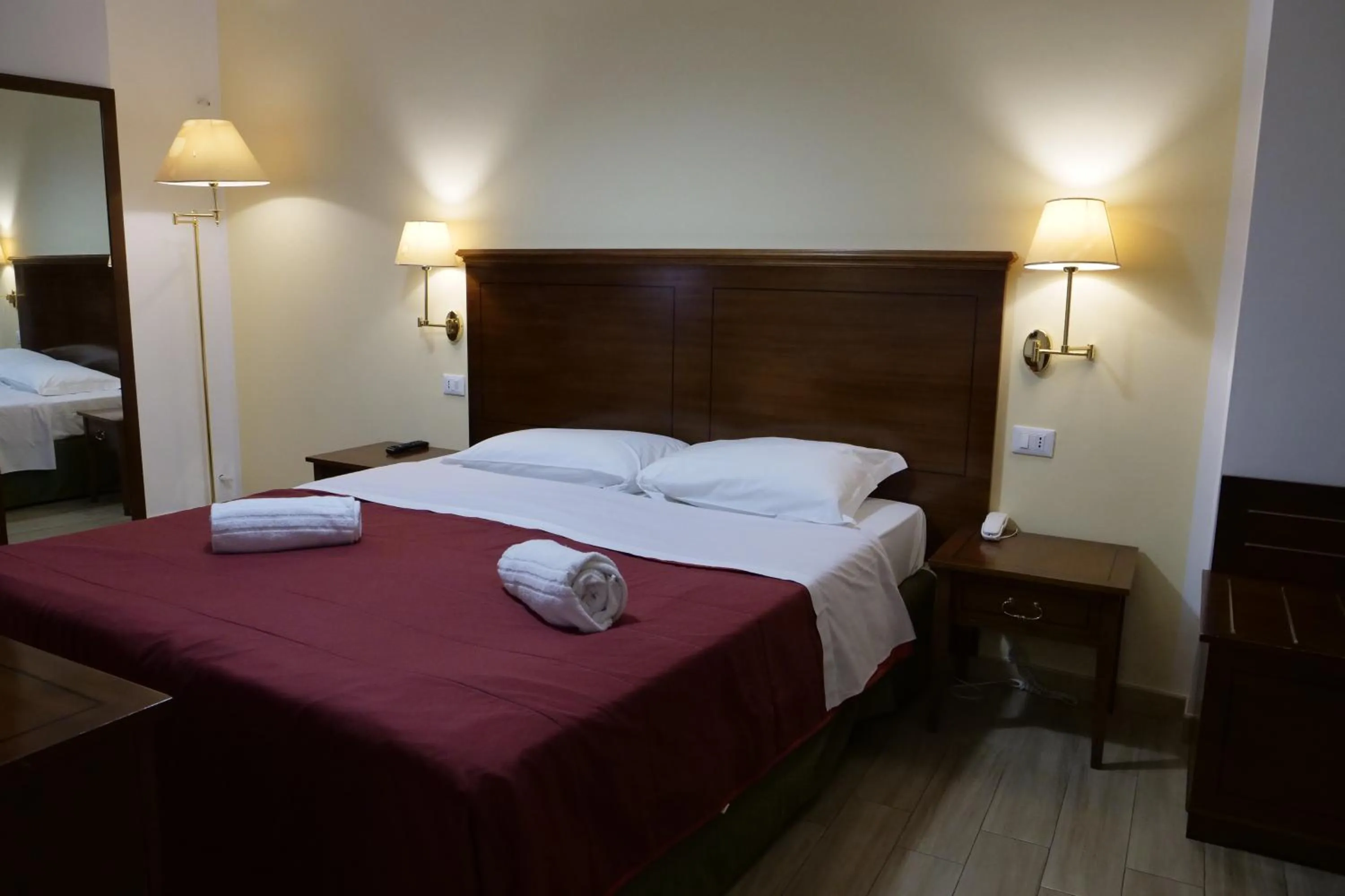 Bedroom, Bed in Hotel Elios Tao