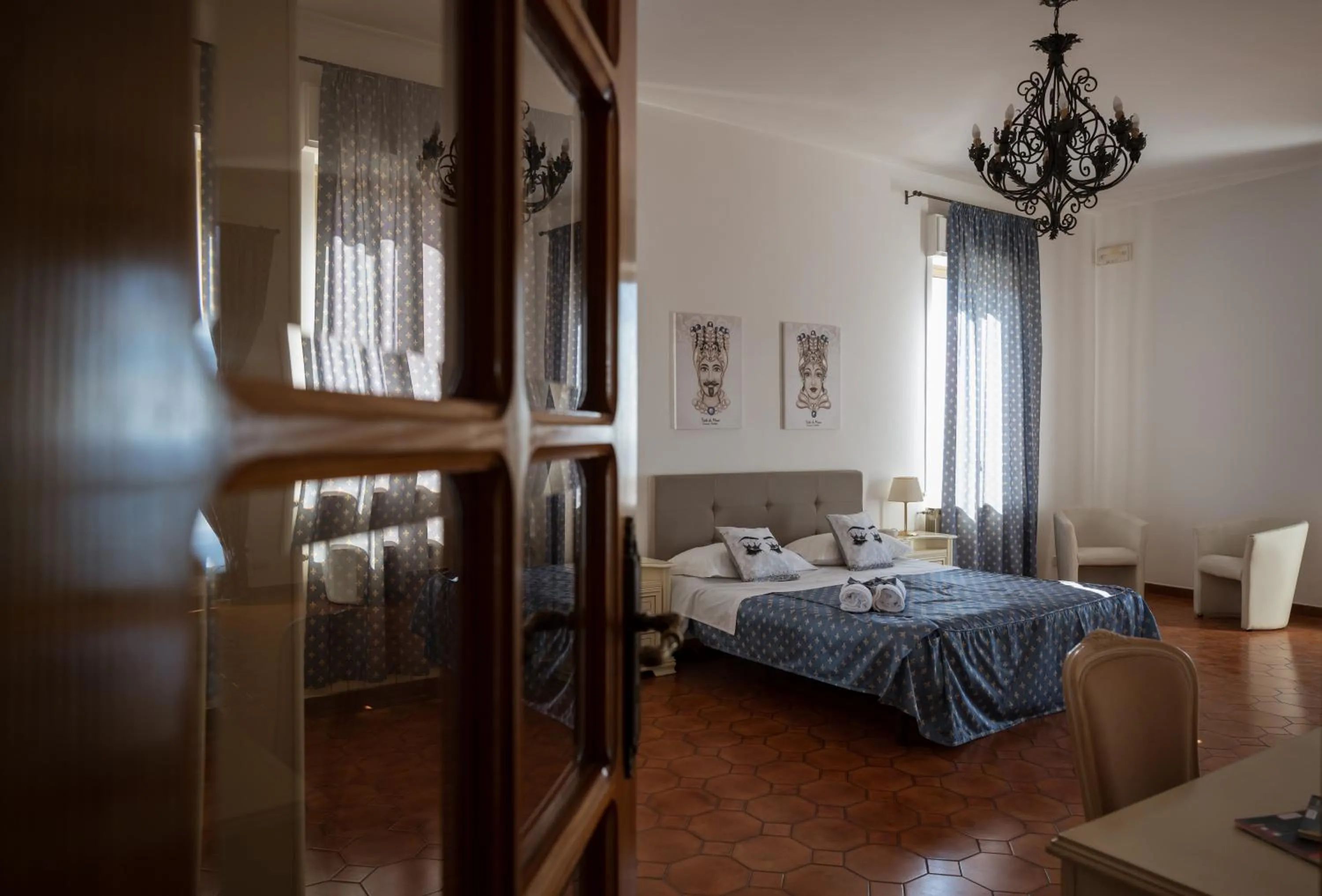 Photo of the whole room, Bed in Hotel Elios Tao