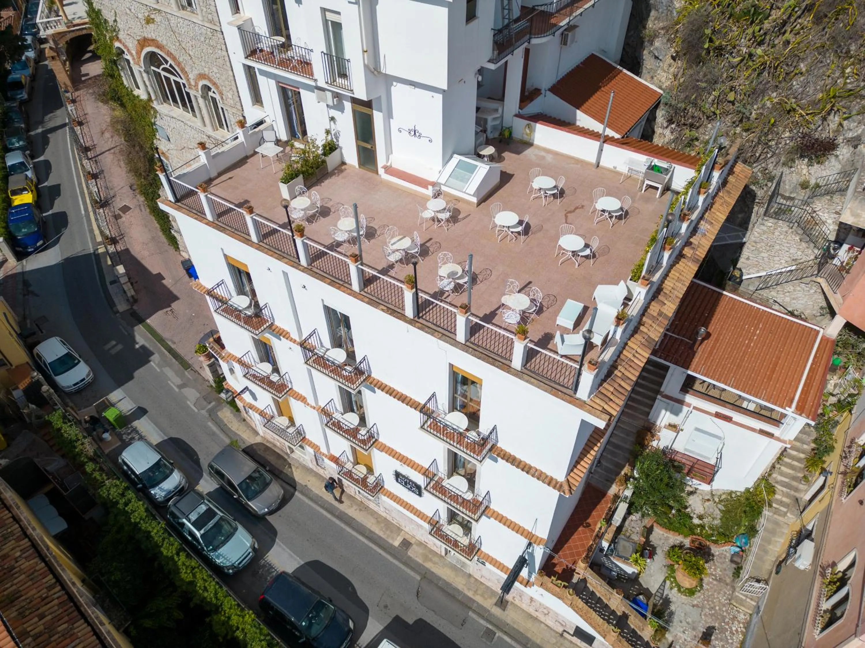 Bird's eye view in Hotel Elios Tao