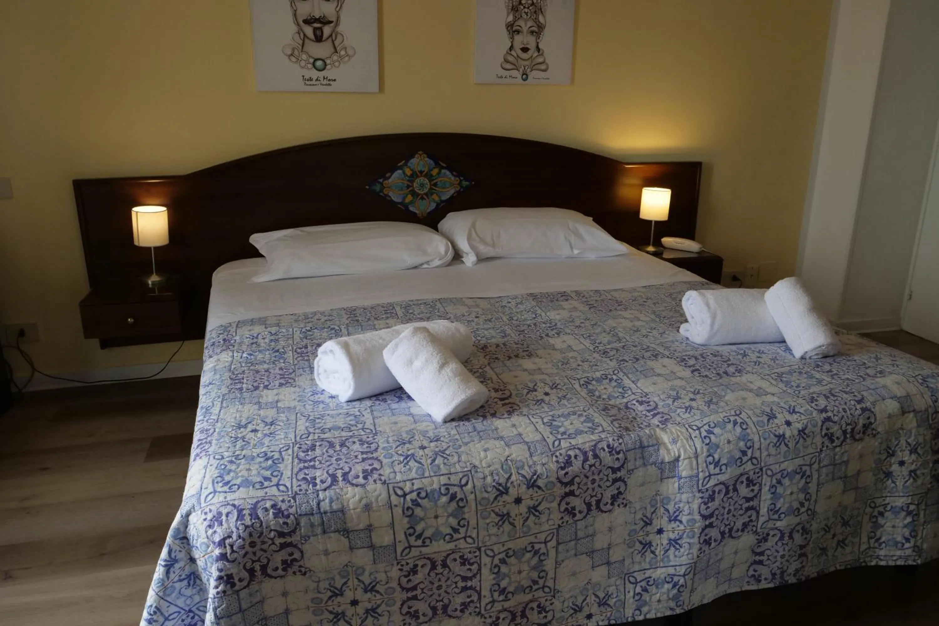 Photo of the whole room, Bed in Hotel Elios Tao