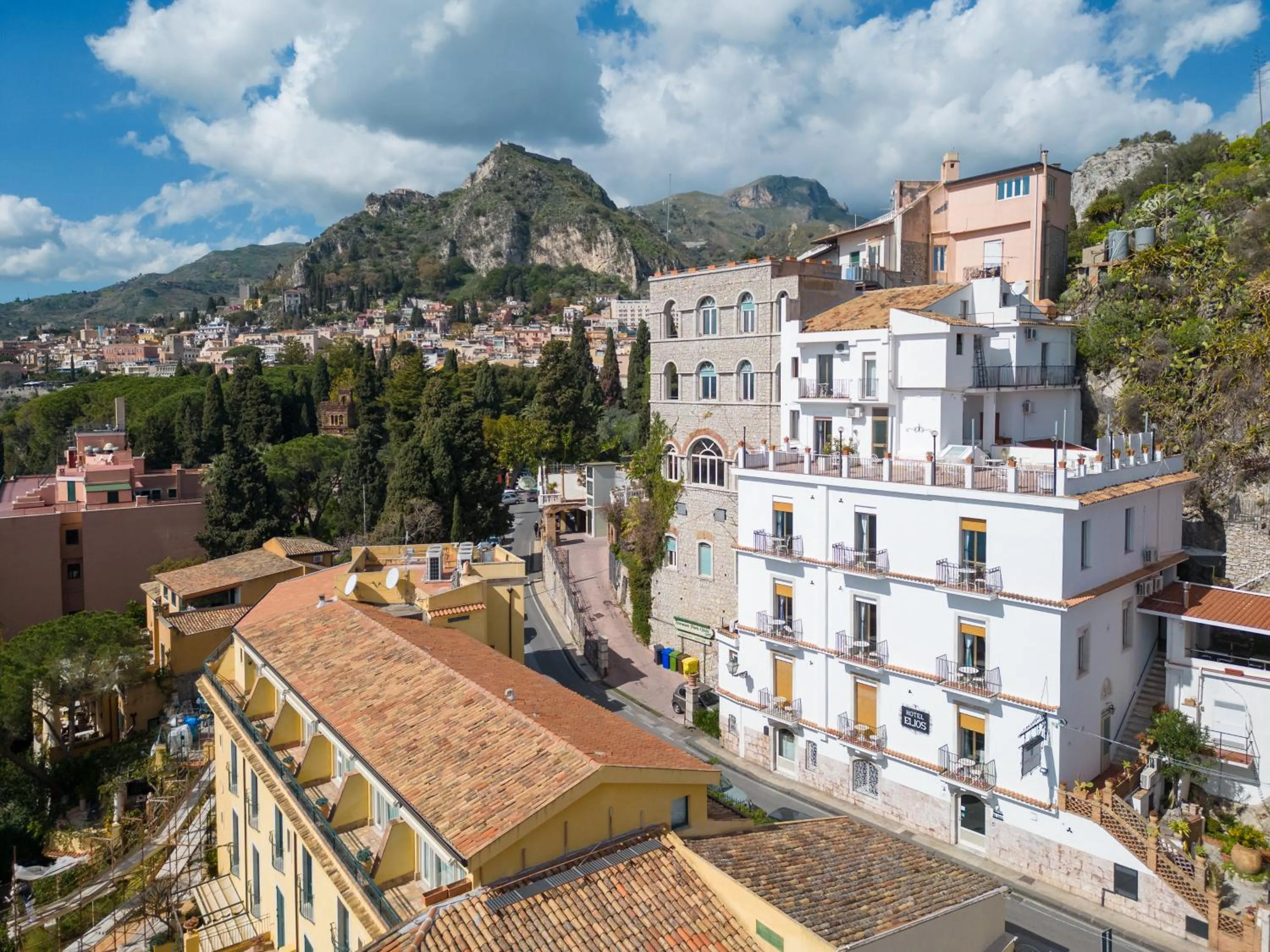 Bird's eye view in Hotel Elios Tao