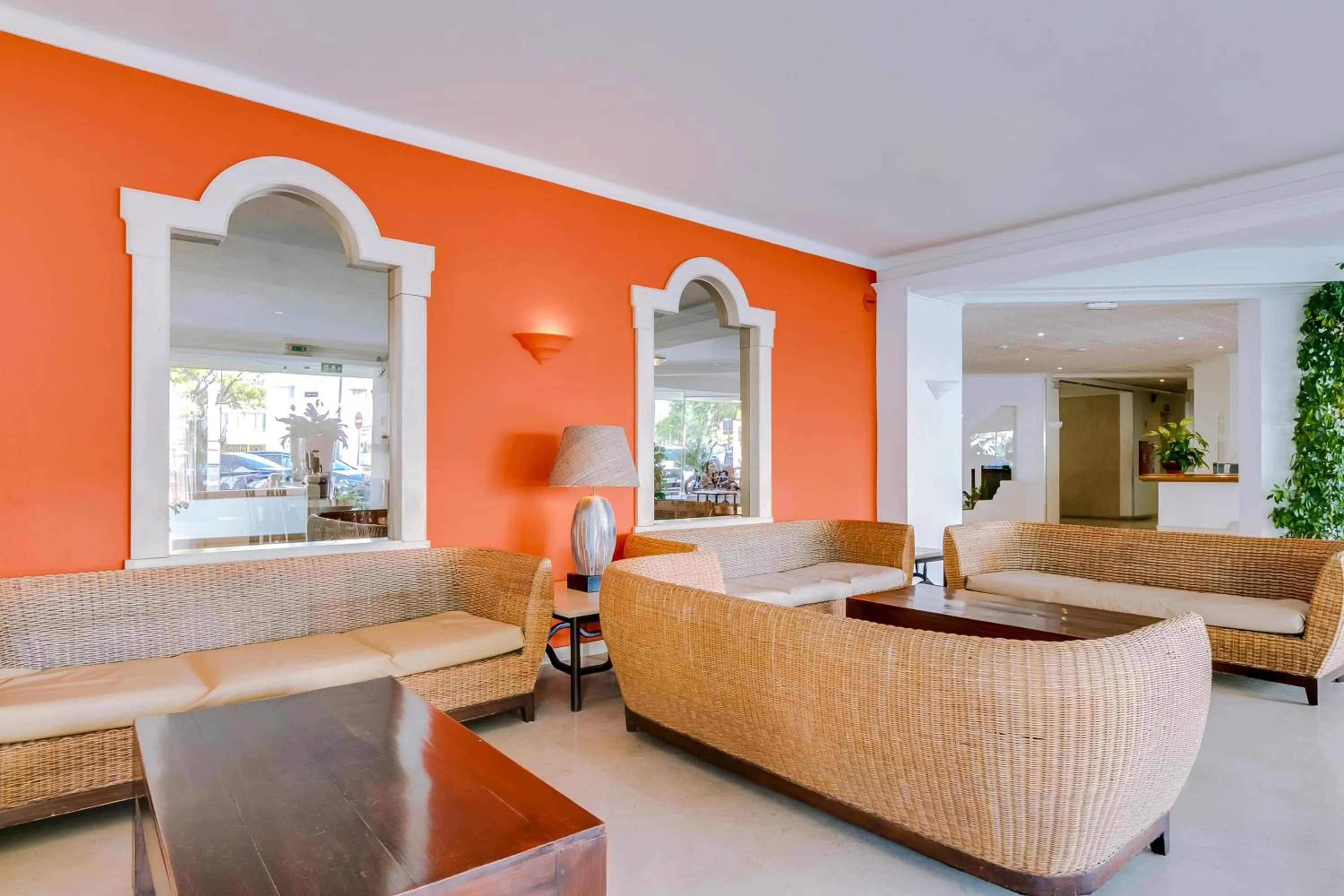 Lobby or reception in Hotel Atismar