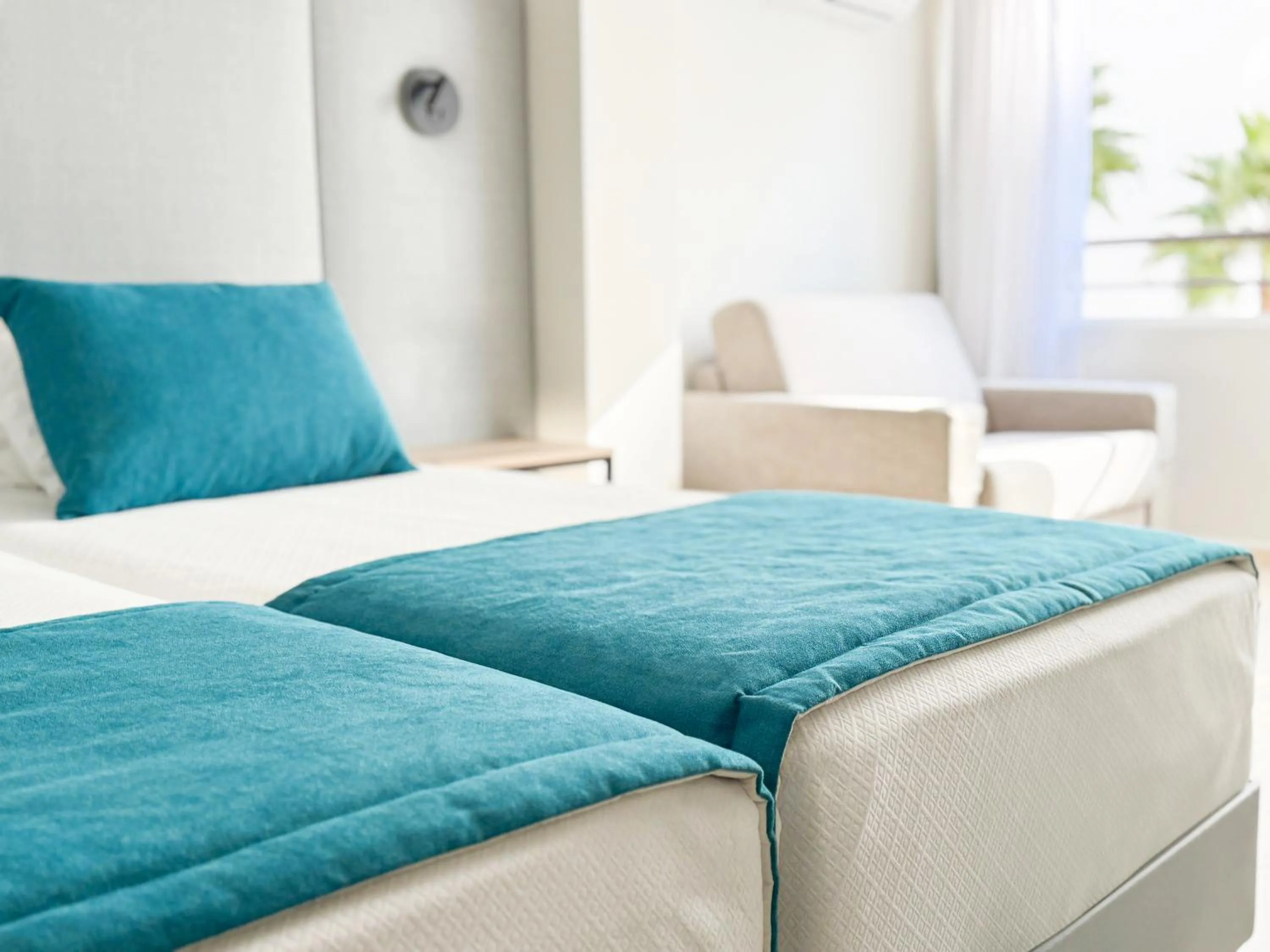 Bed in Hotel Atismar