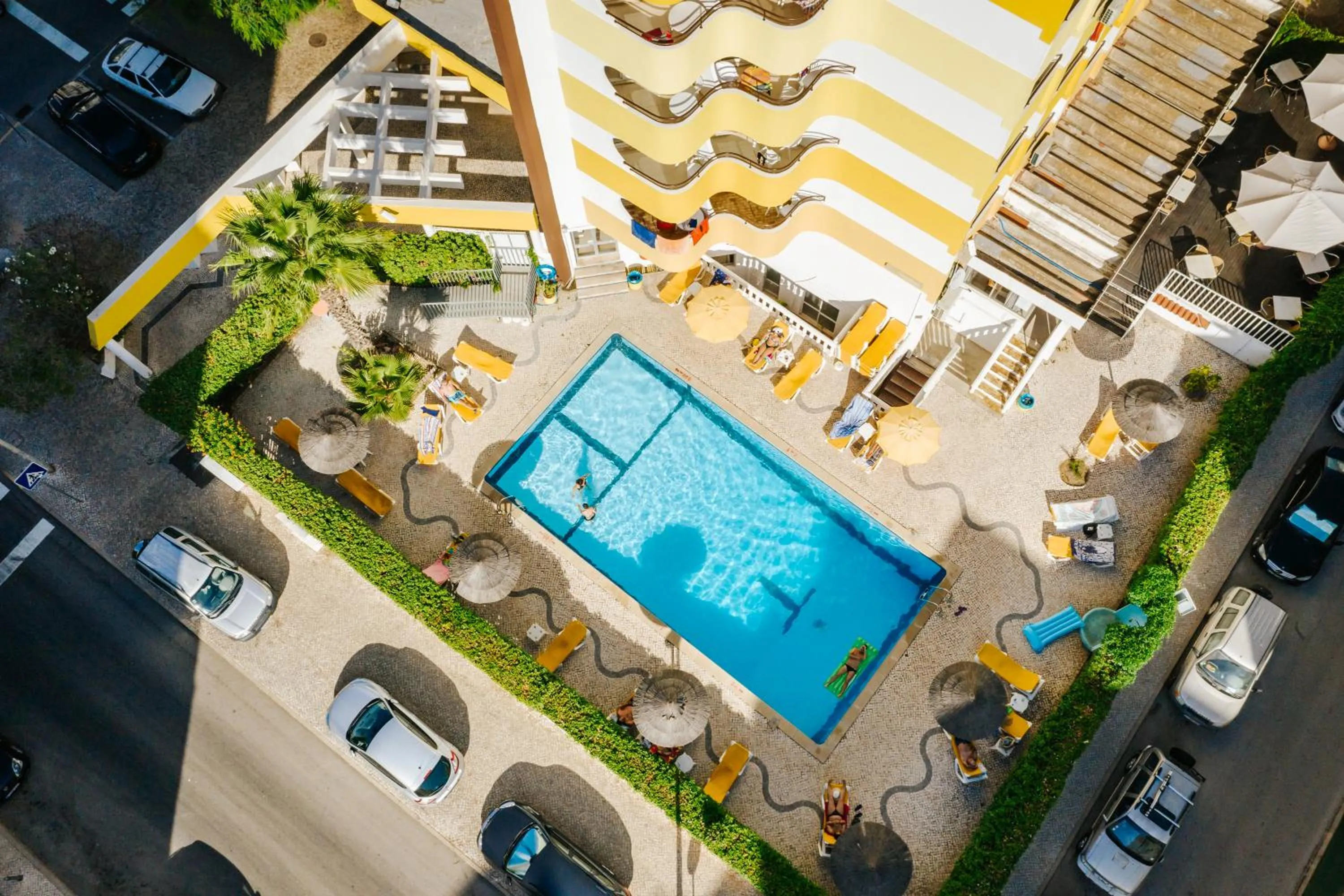 Bird's eye view in Hotel Atismar