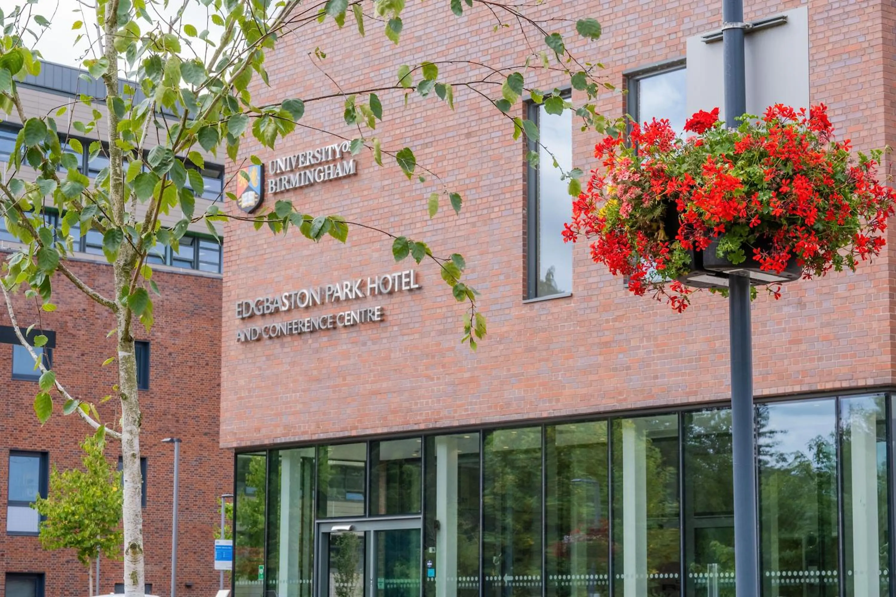 Property building in Edgbaston Park Hotel Birmingham