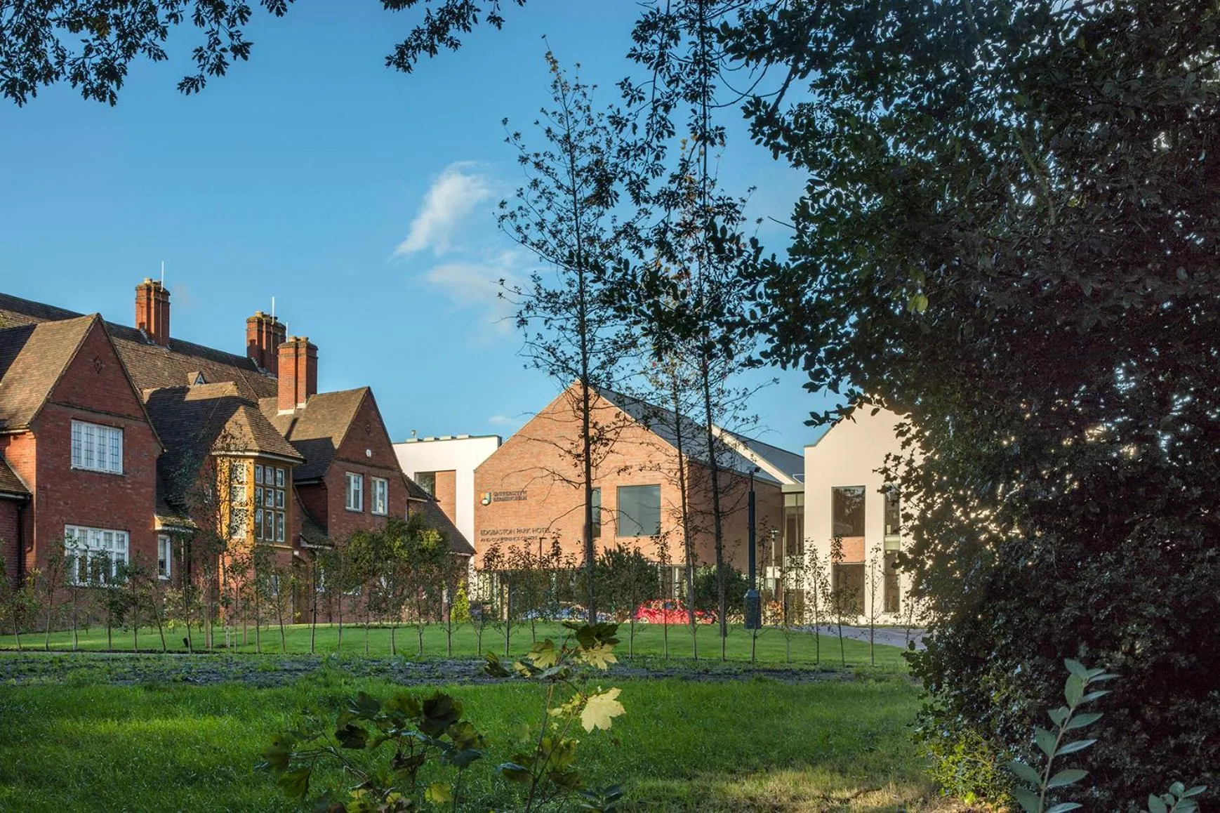 Property building in Edgbaston Park Hotel Birmingham