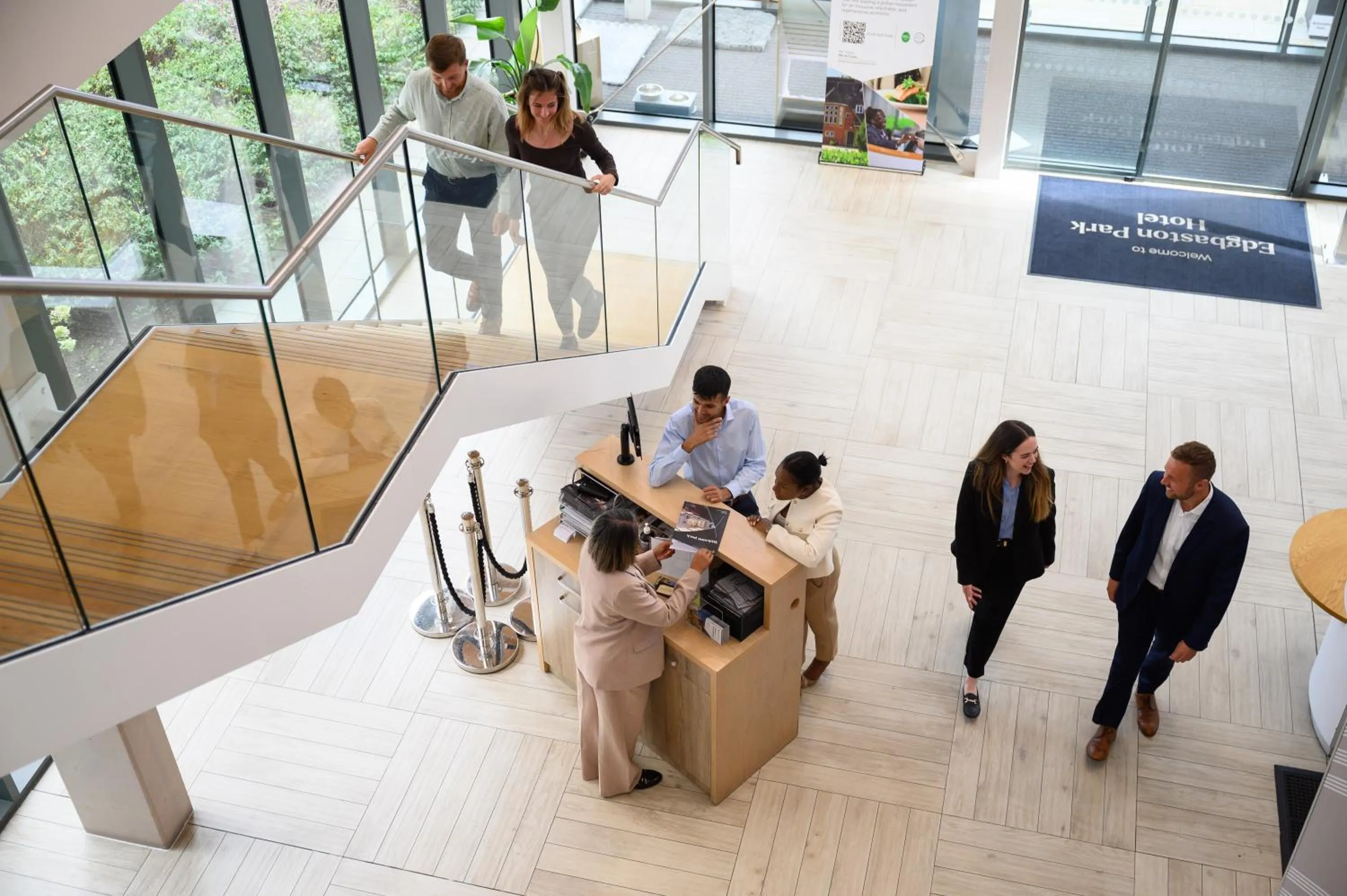 Lobby or reception in Edgbaston Park Hotel Birmingham