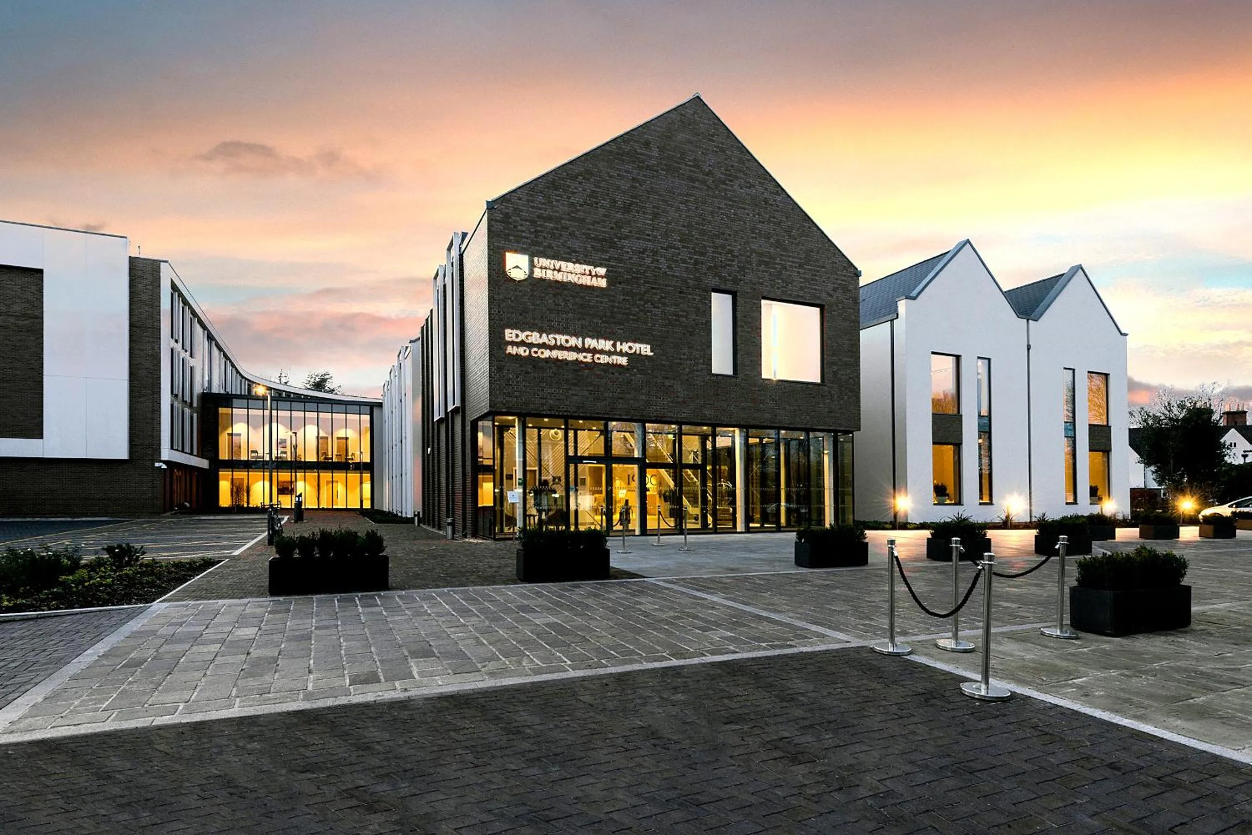 Property building in Edgbaston Park Hotel Birmingham