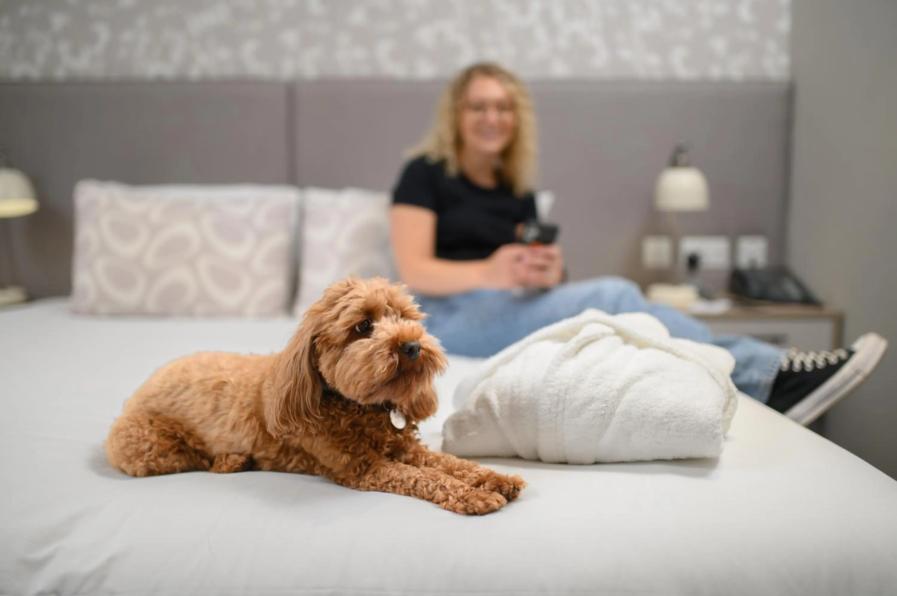Bedroom, Bed in Edgbaston Park Hotel Birmingham