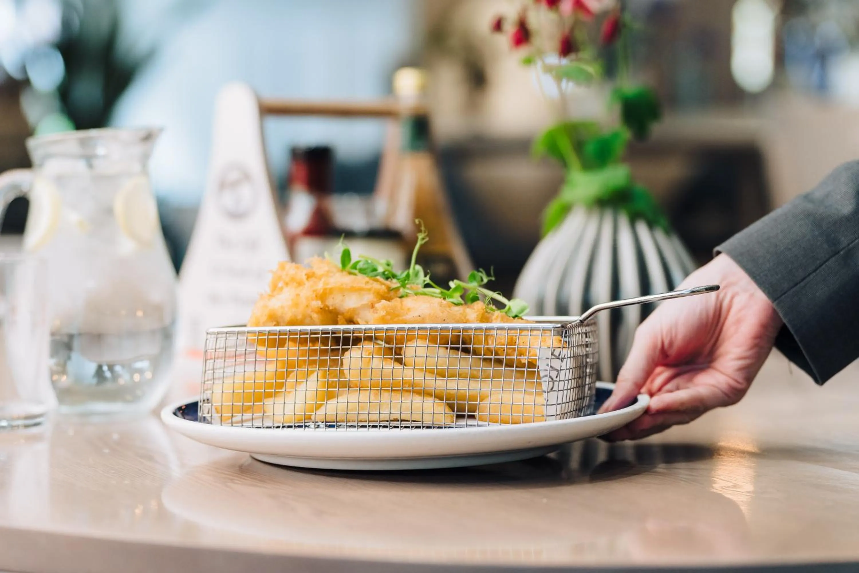 Food and drinks in Edgbaston Park Hotel Birmingham