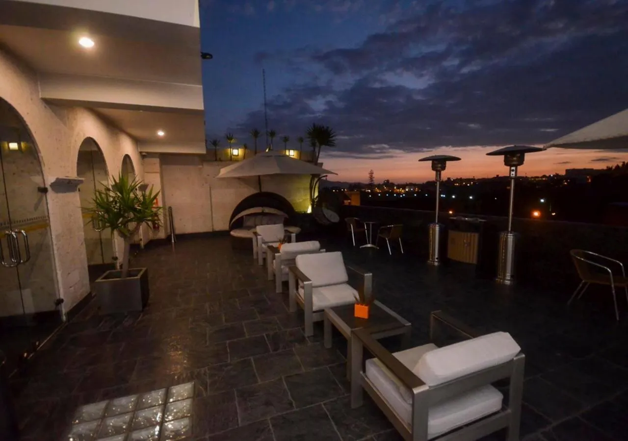 Balcony/Terrace in qp Hotels Arequipa