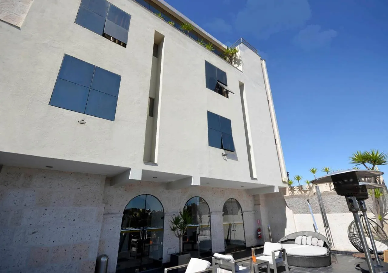 Property building in qp Hotels Arequipa