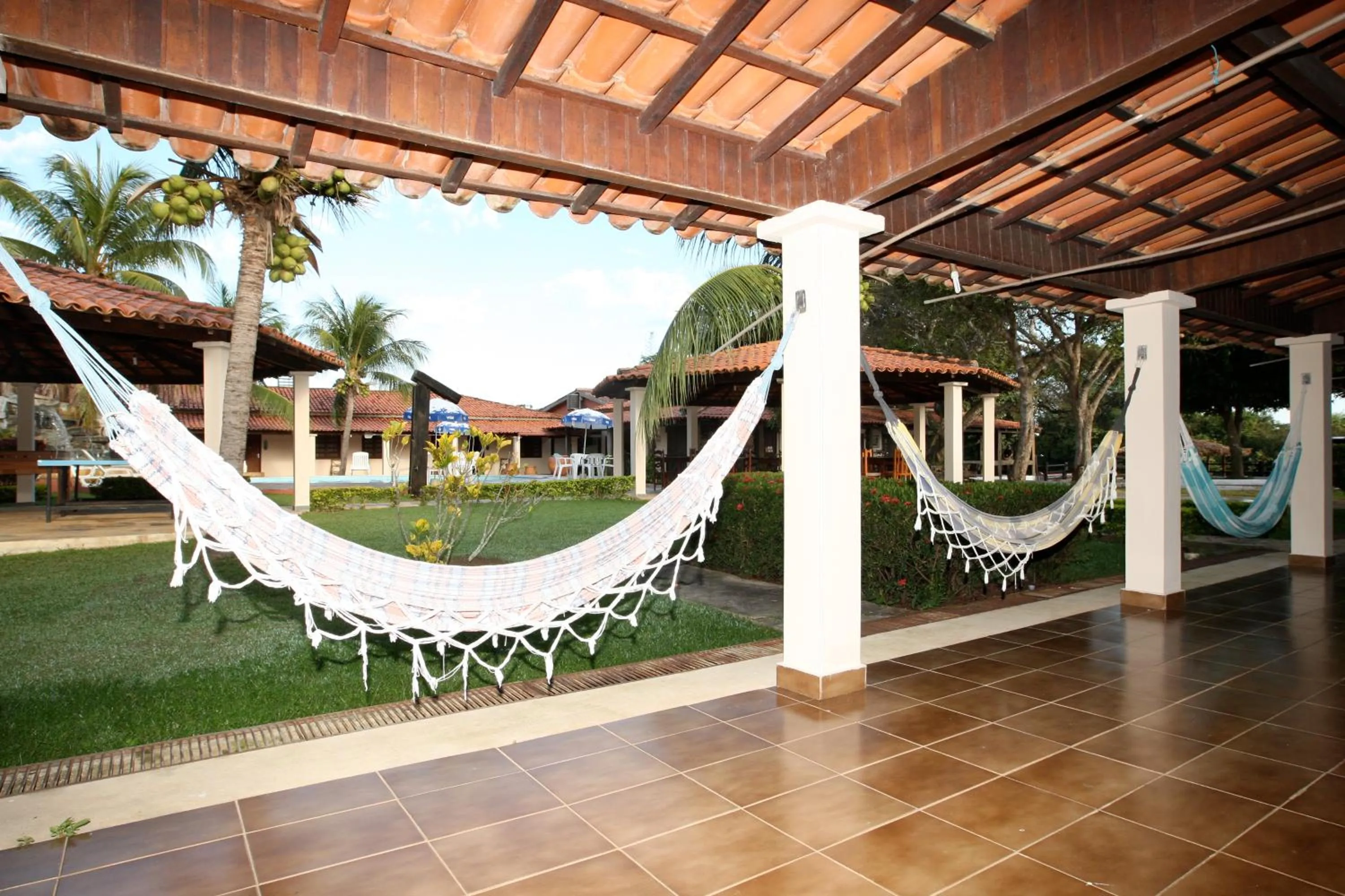 Patio in Hotel Pantanal Mato Grosso