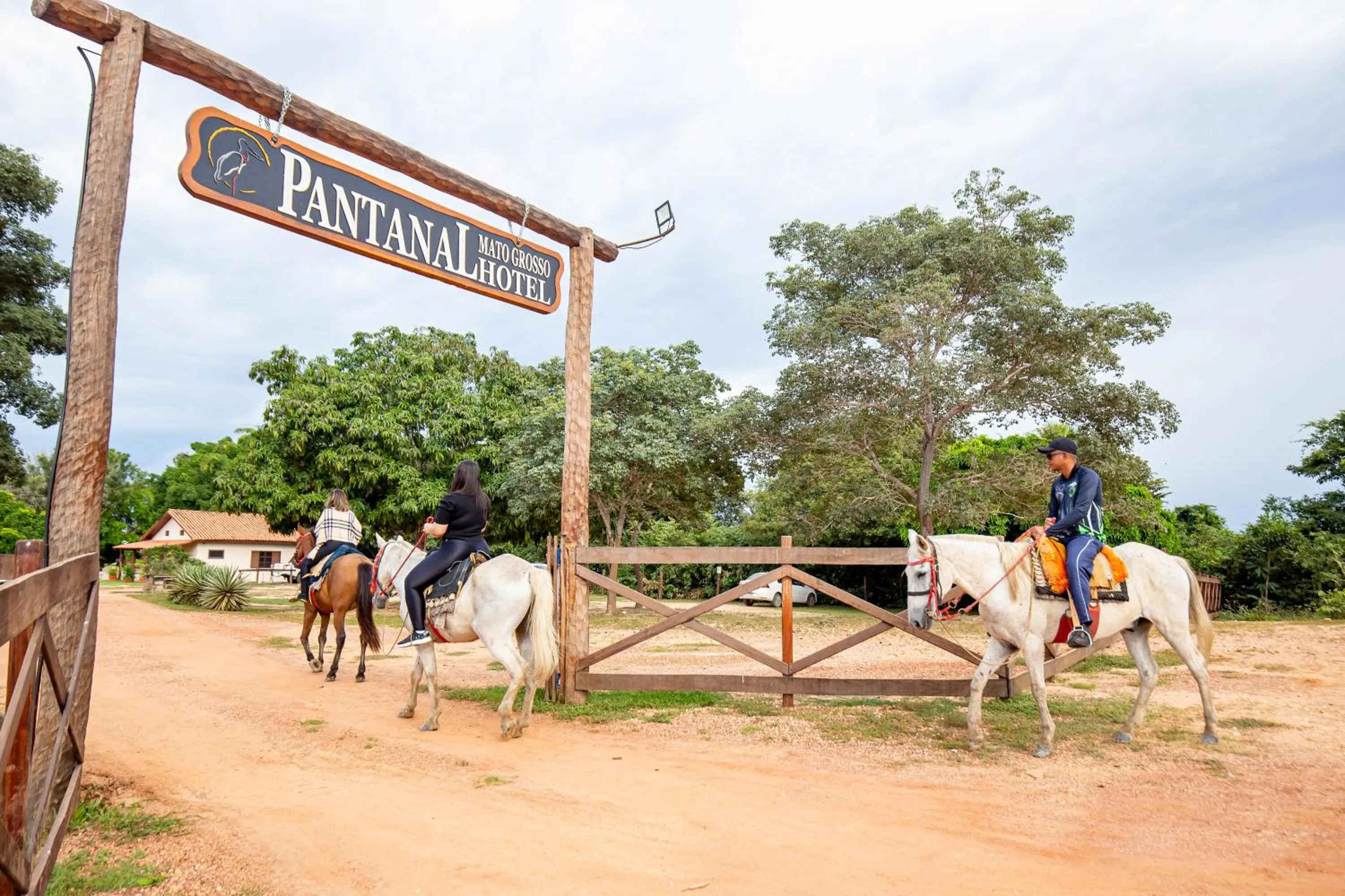 Facade/entrance in Hotel Pantanal Mato Grosso