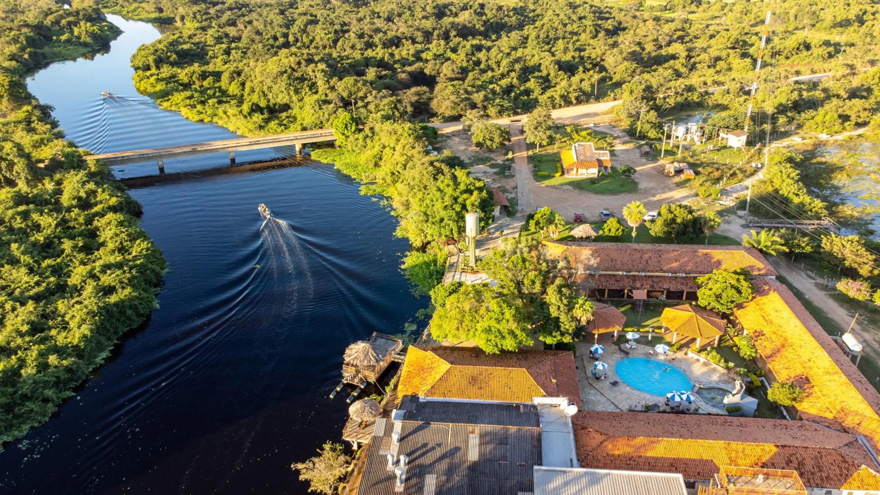 Property building in Hotel Pantanal Mato Grosso