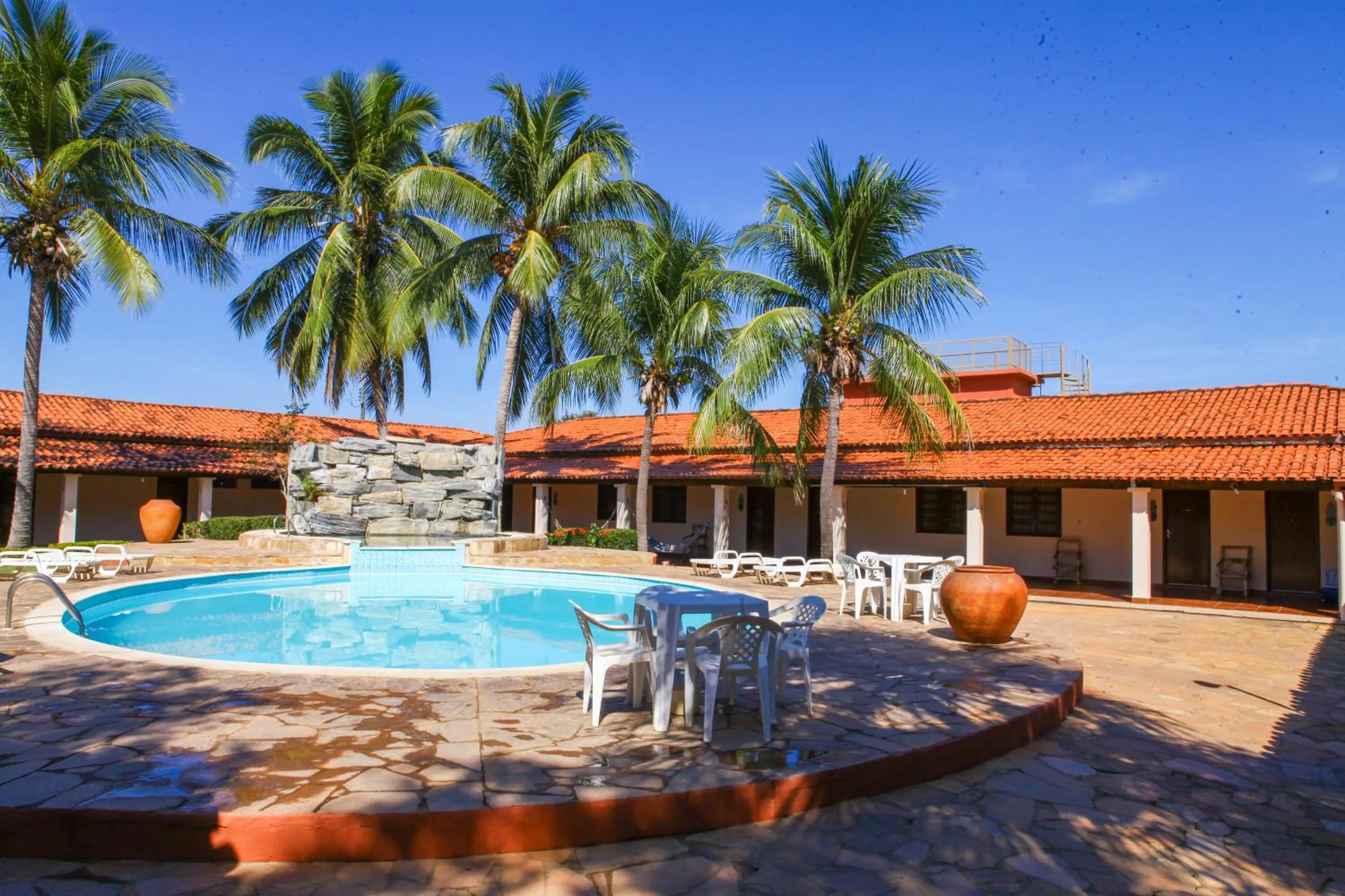 Swimming pool in Hotel Pantanal Mato Grosso