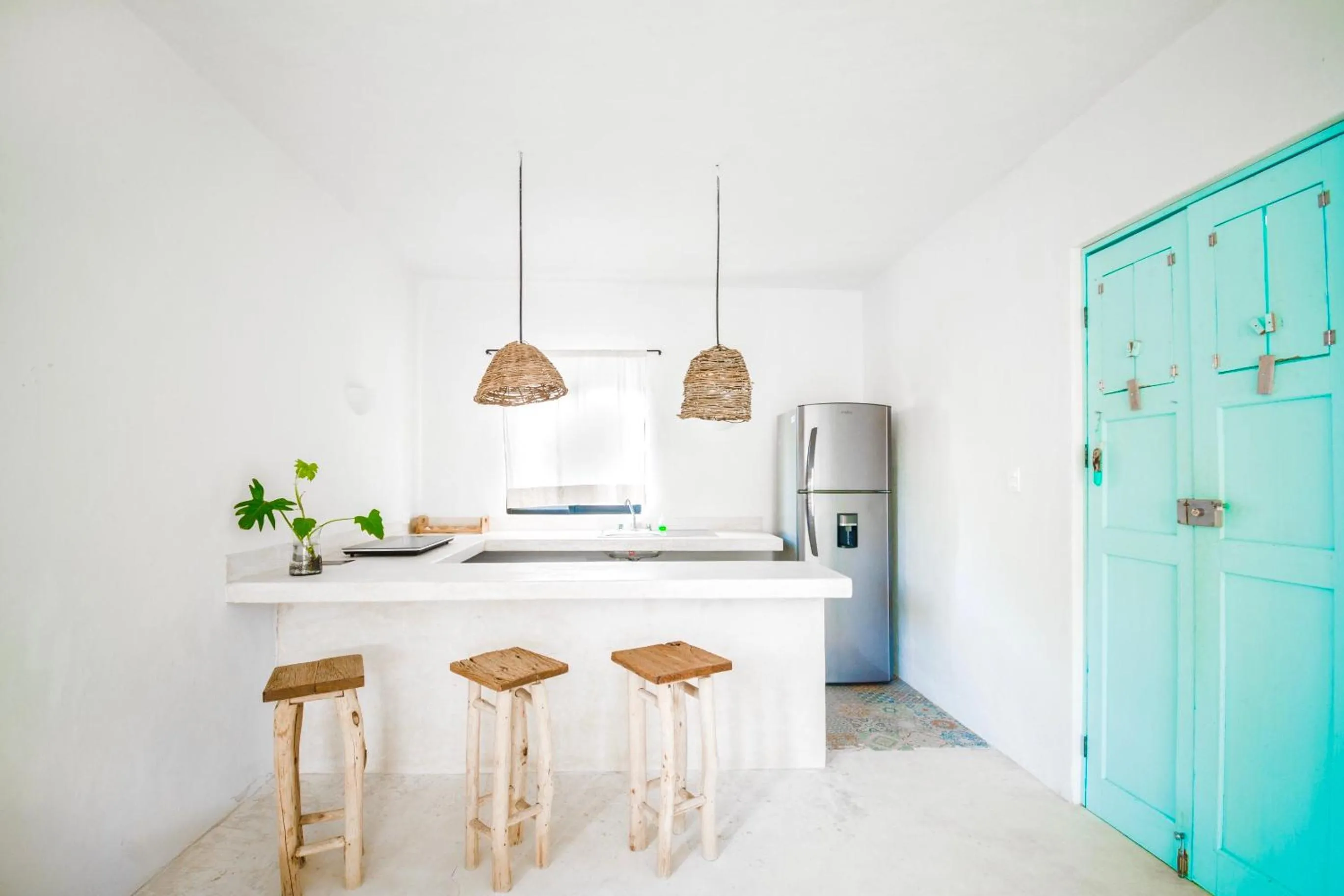 Kitchen or kitchenette in LunArena Barefoot Comfort