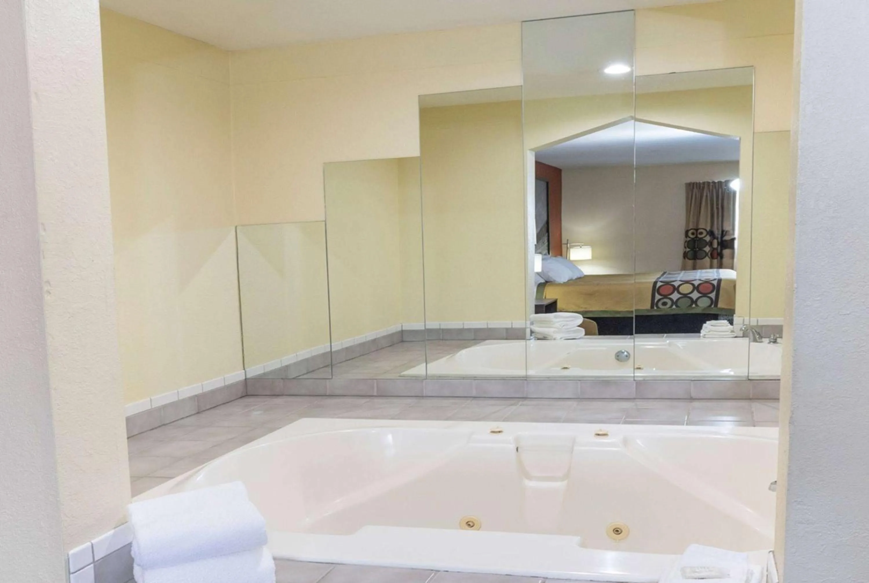 Photo of the whole room in Super 8 by Wyndham Big Rapids