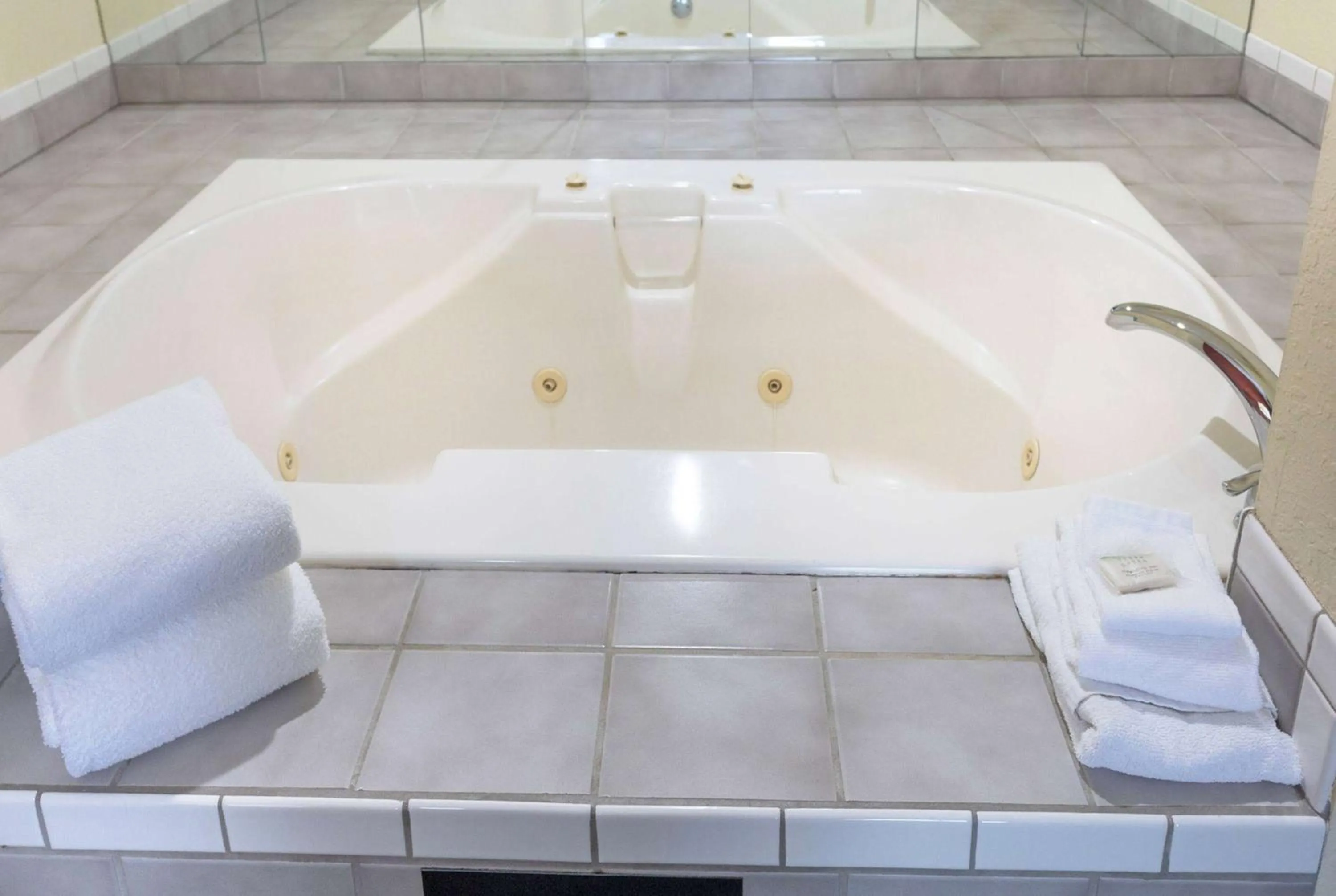 Photo of the whole room in Super 8 by Wyndham Big Rapids