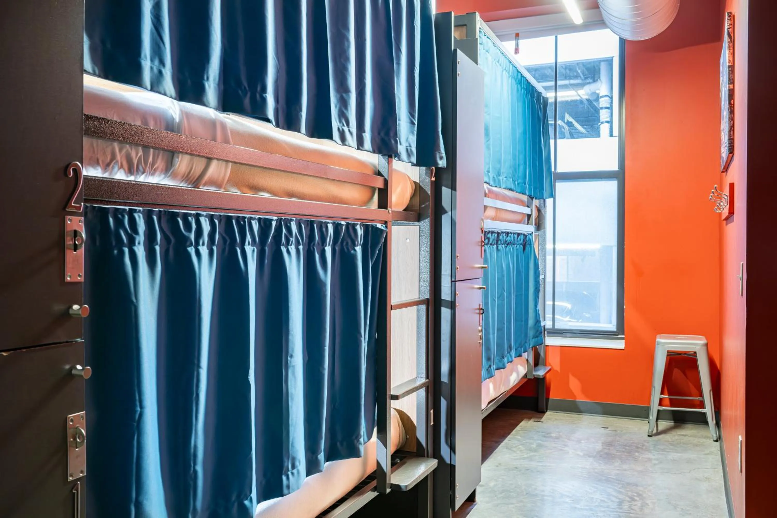 Bed in HI Boston Hostel