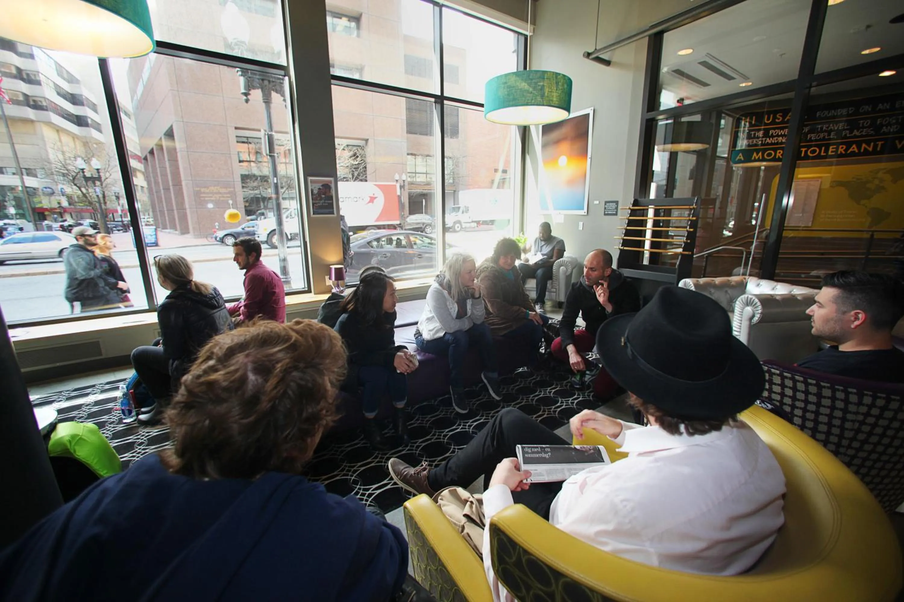 Day in HI Boston Hostel